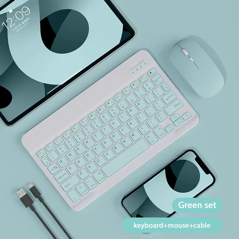 Teclado Magnético de 10 Pulgadas para iPad - Teclado Bluetooth Recargable compatible - Image 15