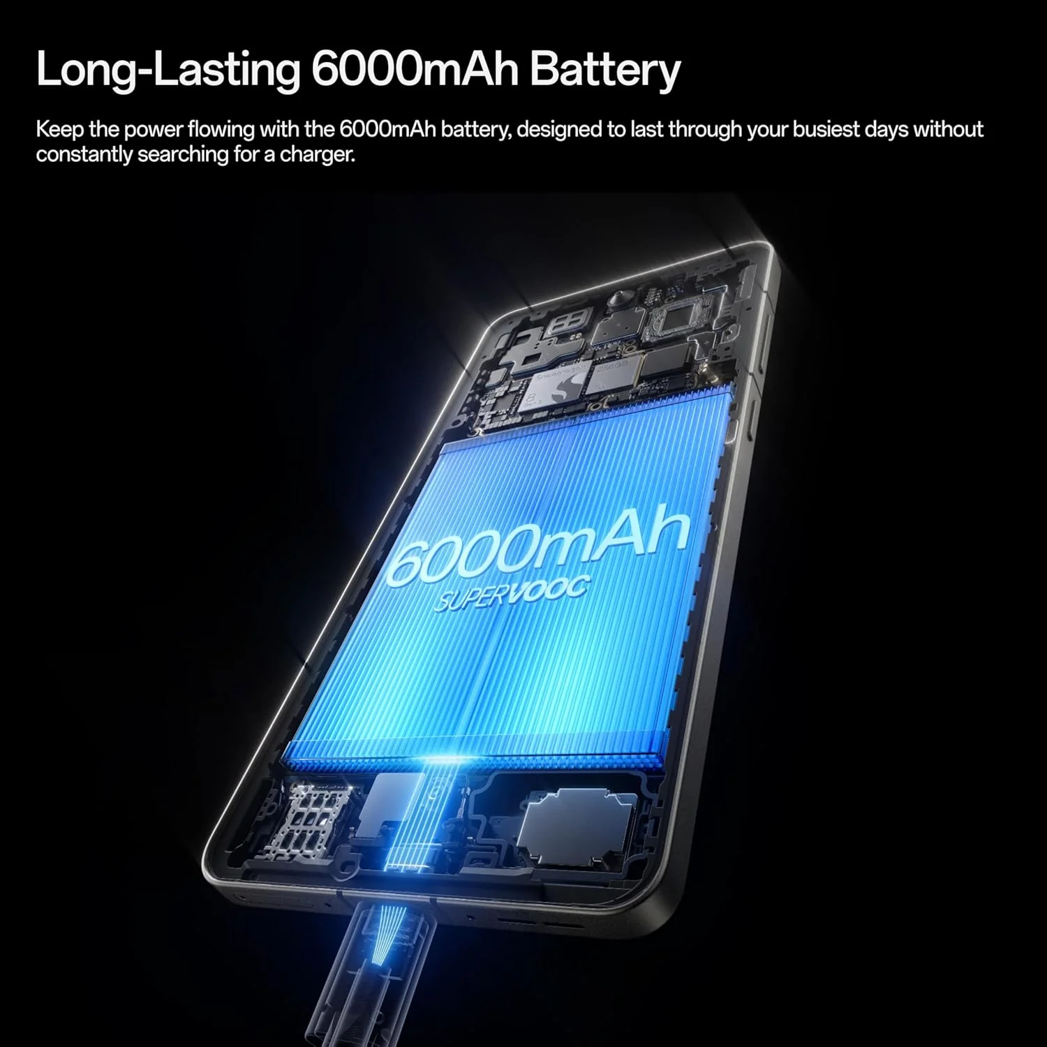 13R, 12GB RAM + 256GB Storage, Dual-Sim, Unlocked Android Smartphone, Powered by Snapdragon 8 Gen 3, 55W SUPERVOOC Fast Charging, 2025, Nebula Noir - Image 5