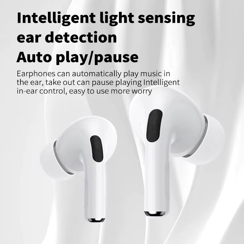 Audífonos Inalámbricos Bluetooth Airs Pro: Sonido estéreo Hi-Fi. Incluye micrófono, estuche de carga y resistencia al agu - Image 4