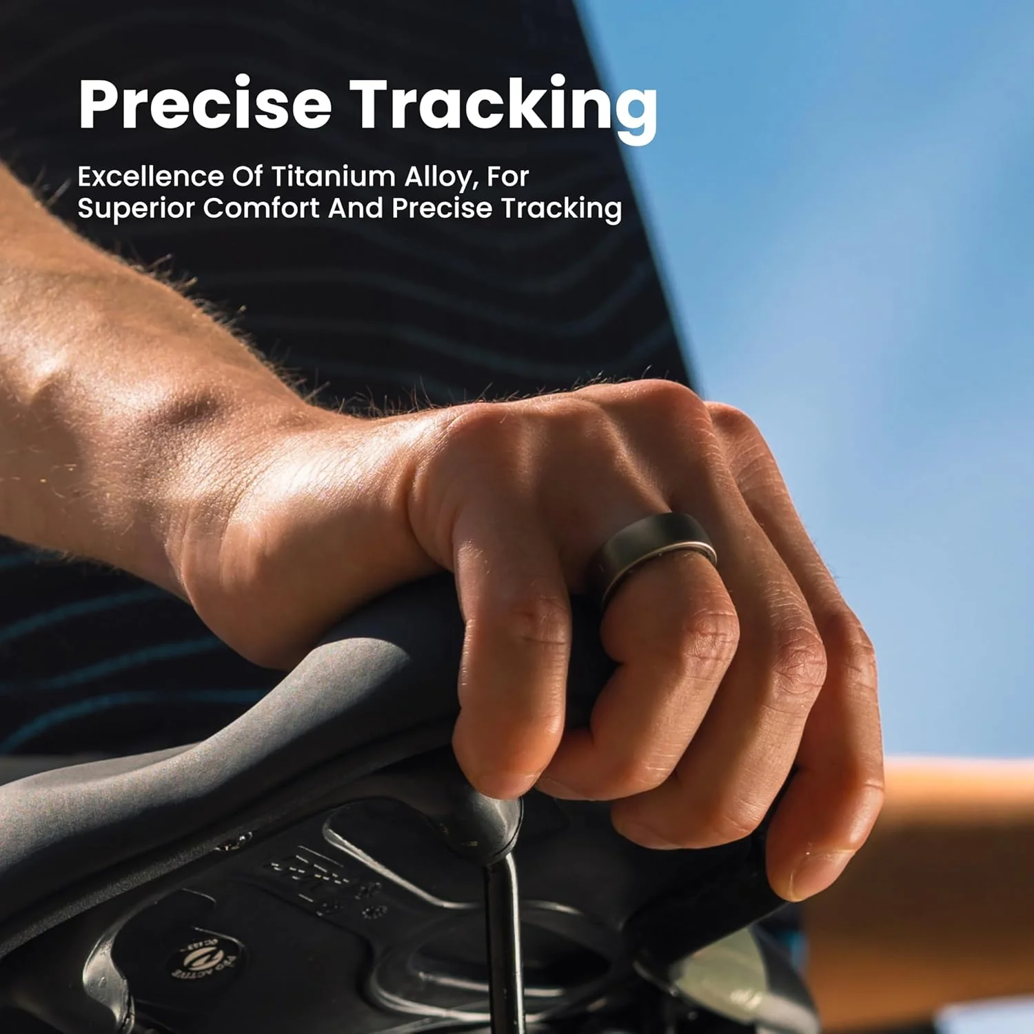 Amazfit Helio Ring Inteligente de Salud, Anillo Rastreador de Fitness, Sin Suscripción, Monitorea el Sueño, la Frecuencia Cardíaca y el Estrés, Aleación de Titanio, Carga Rápida de 1.4 Horas - Image 7