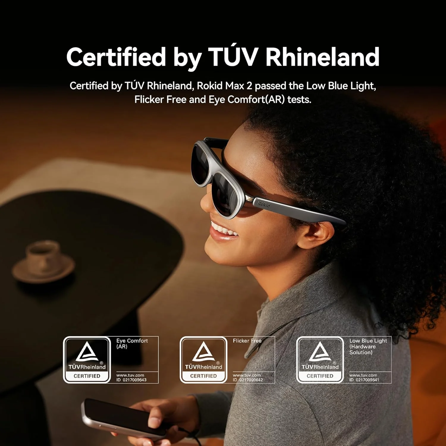 Lentes AR Rokid Spatial Max2 | Pantalla 300" y 3DoF - Image 8