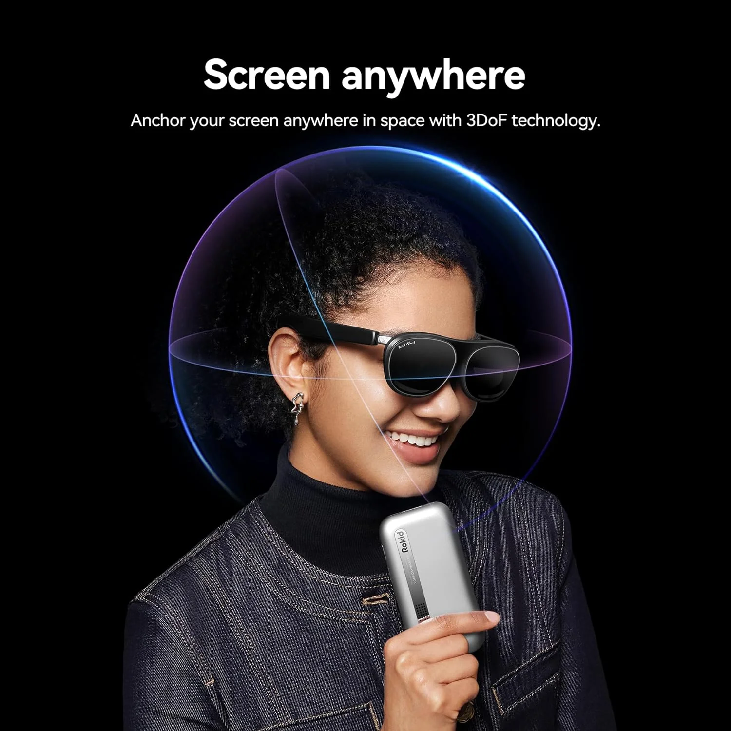 Lentes AR Rokid Spatial Max2 | Pantalla 300" y 3DoF - Image 9