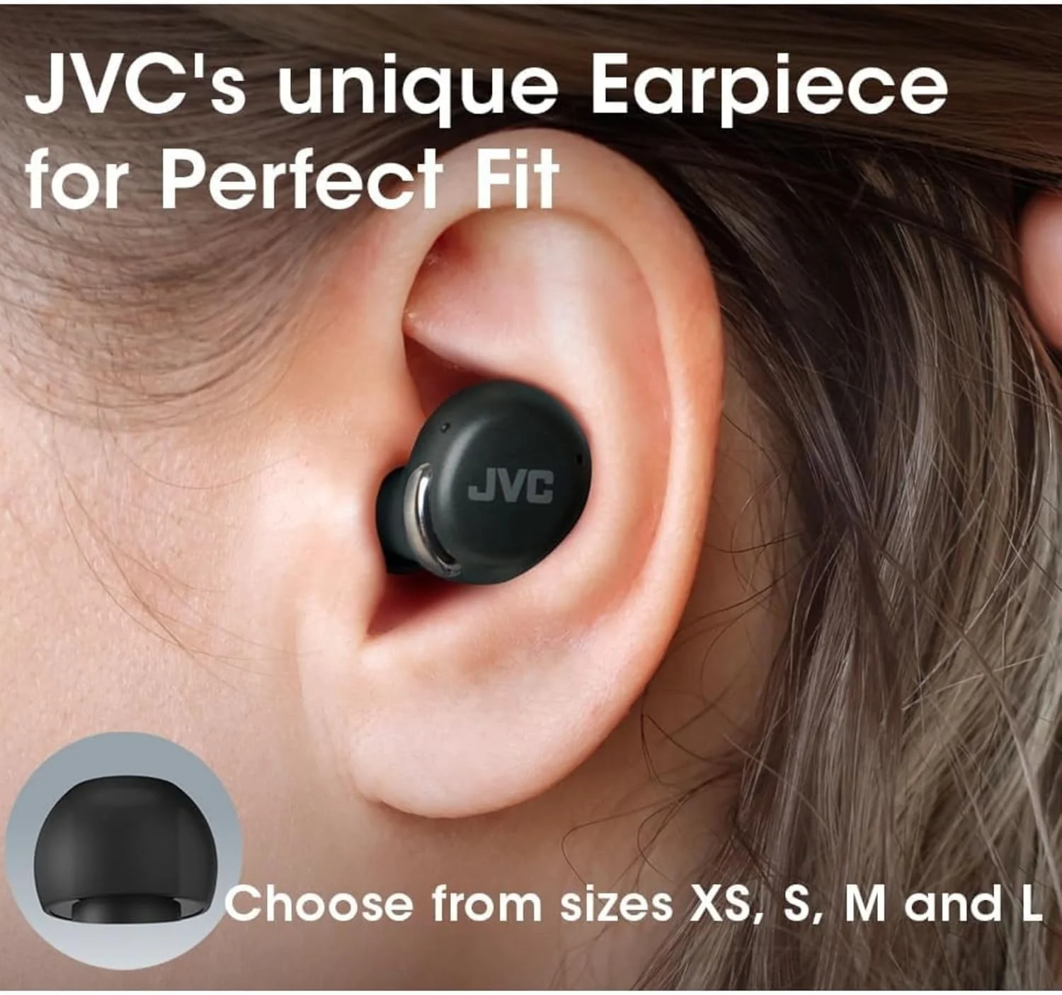 Audífonos JVC Compact True Wireless con ANC - Image 5