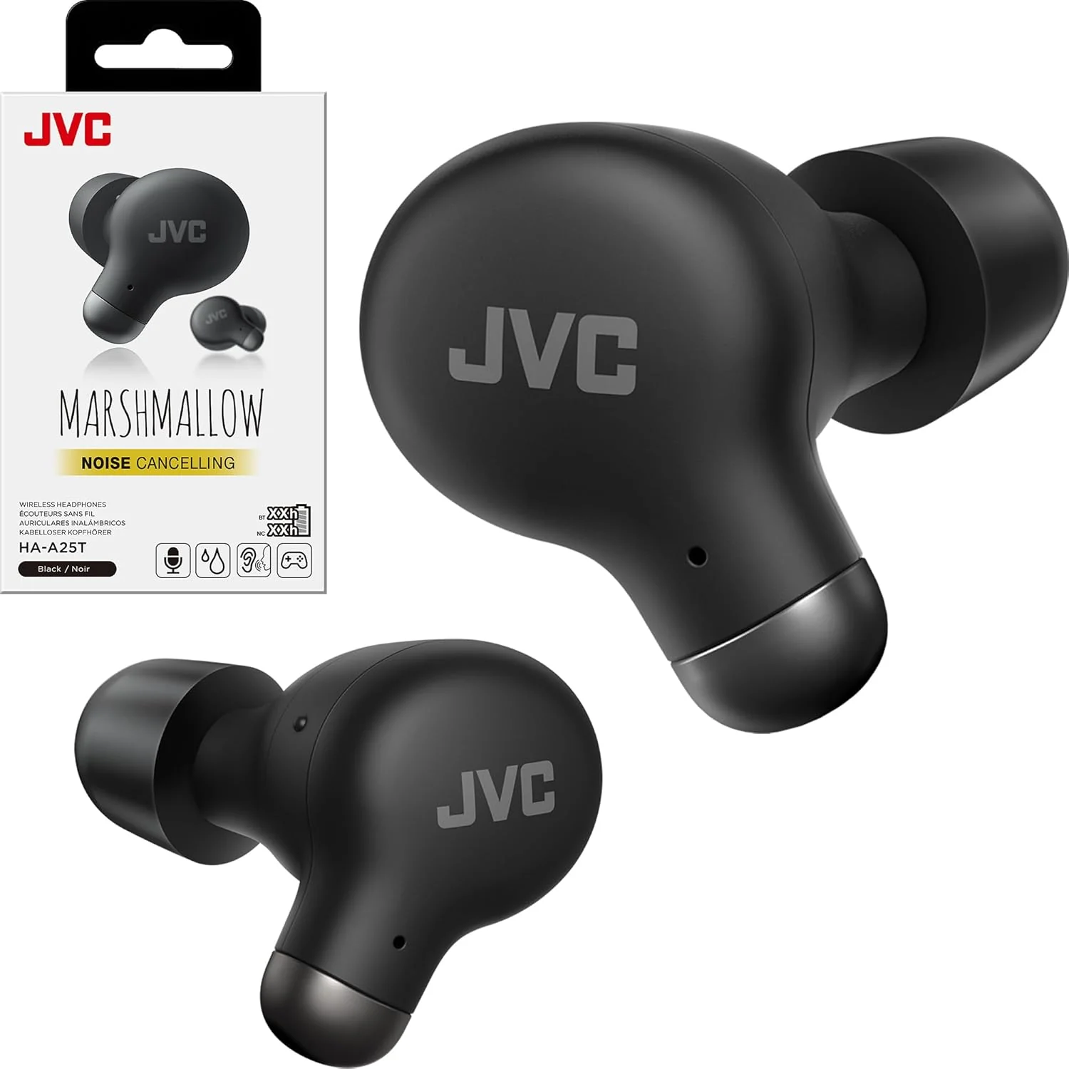 Audífonos JVC True Wireless ANC con Memory Foam - Image 8