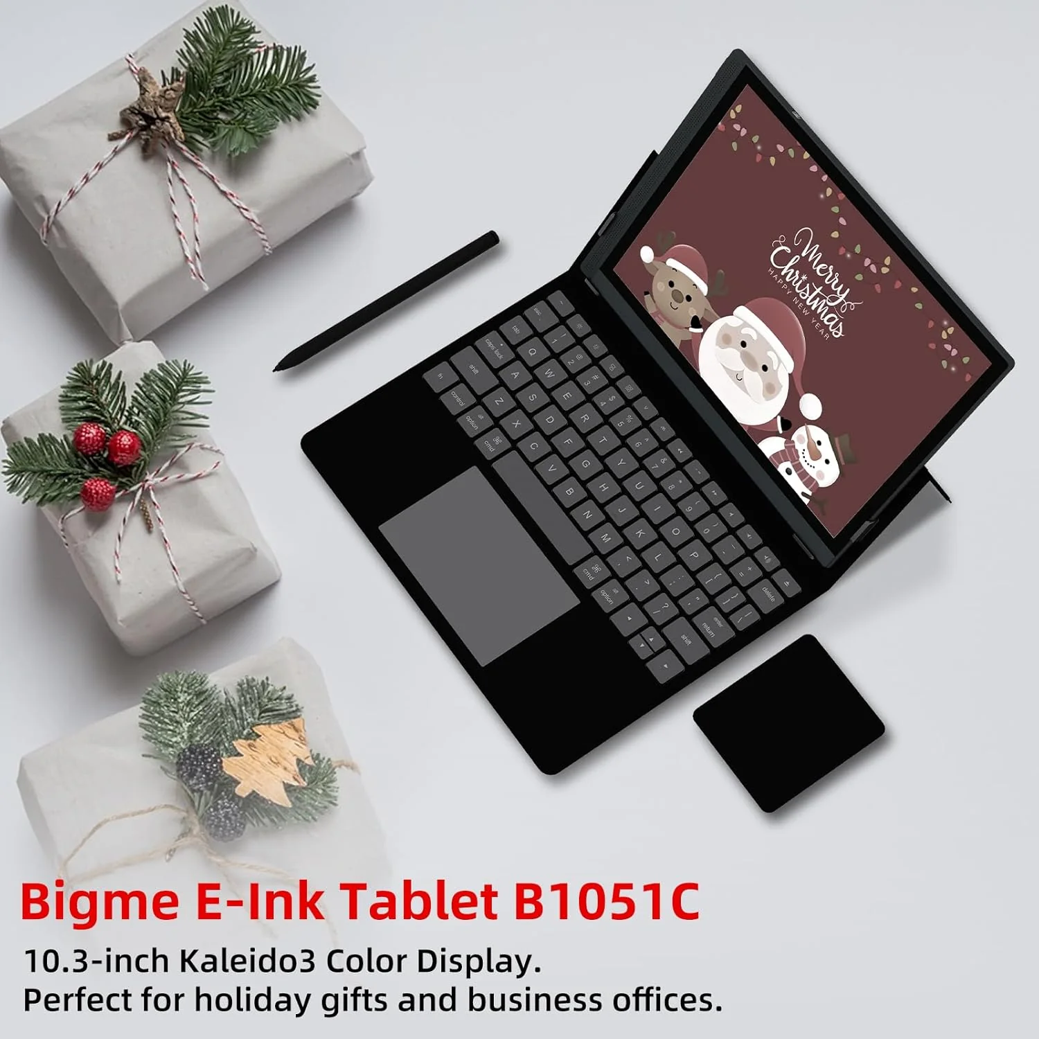 Bigme Tablet de Tinta Electronica B1051C 10.3" – Pantalla Kaleido 3 con Android 14, Teclado Magnético y Stylus Incluidos - Image 2