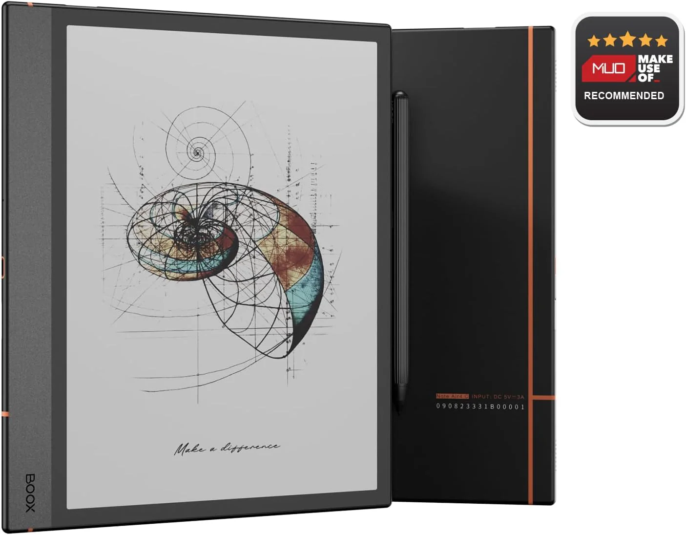 BOOX Tablet Note Air 4 C: E Ink a Color para Notas Digitales, Cuaderno Electrónico E-Paper