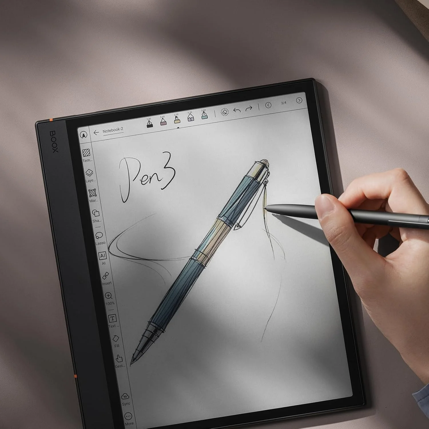 BOOX Tablet 10.3" Note Air 5 C: E Ink a Color para Notas Digitales, 6GB/64GB, Cuaderno Electrónico E-Paper - Image 4