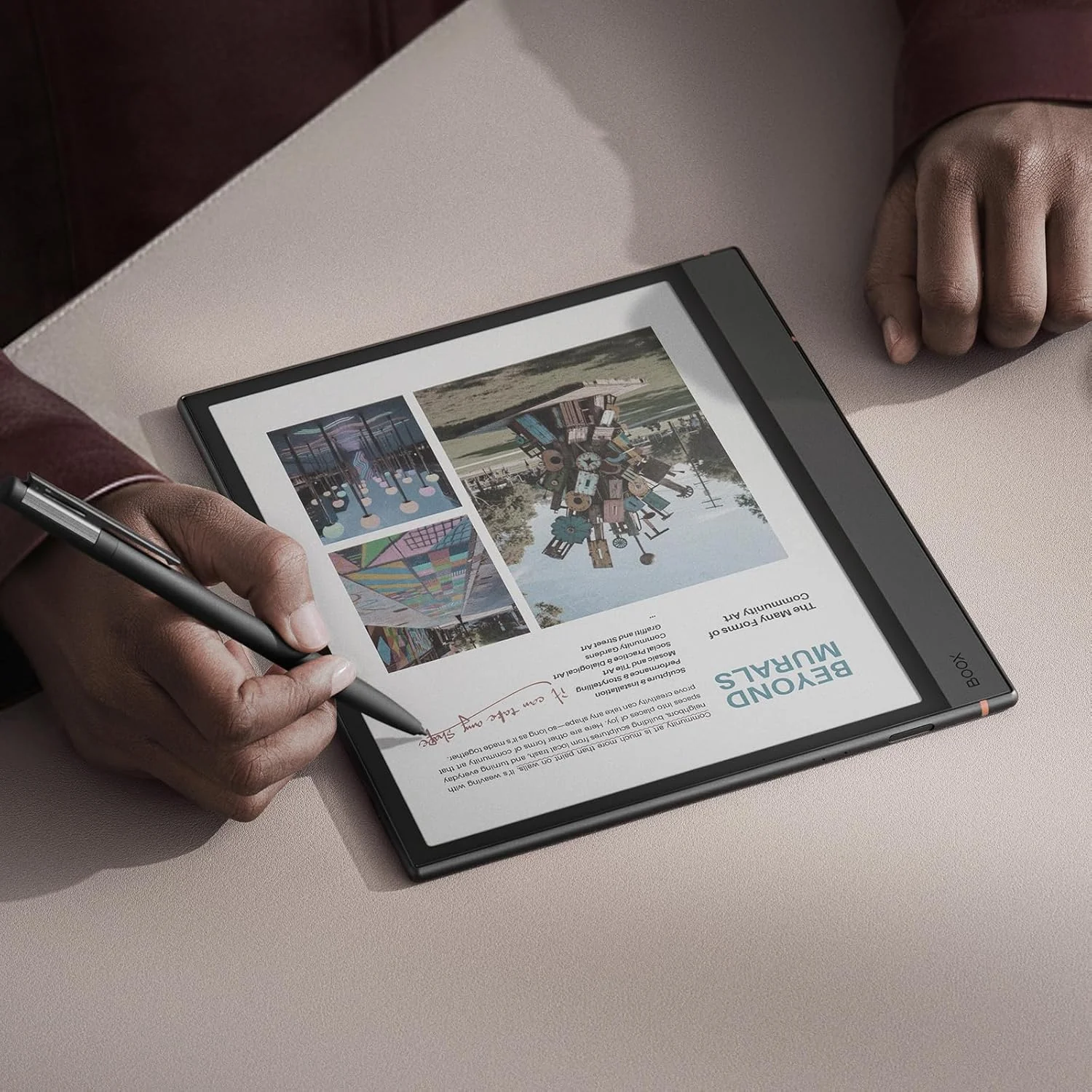 BOOX Tablet 10.3" Note Air 5 C: E Ink a Color para Notas Digitales, 6GB/64GB, Cuaderno Electrónico E-Paper - Image 8
