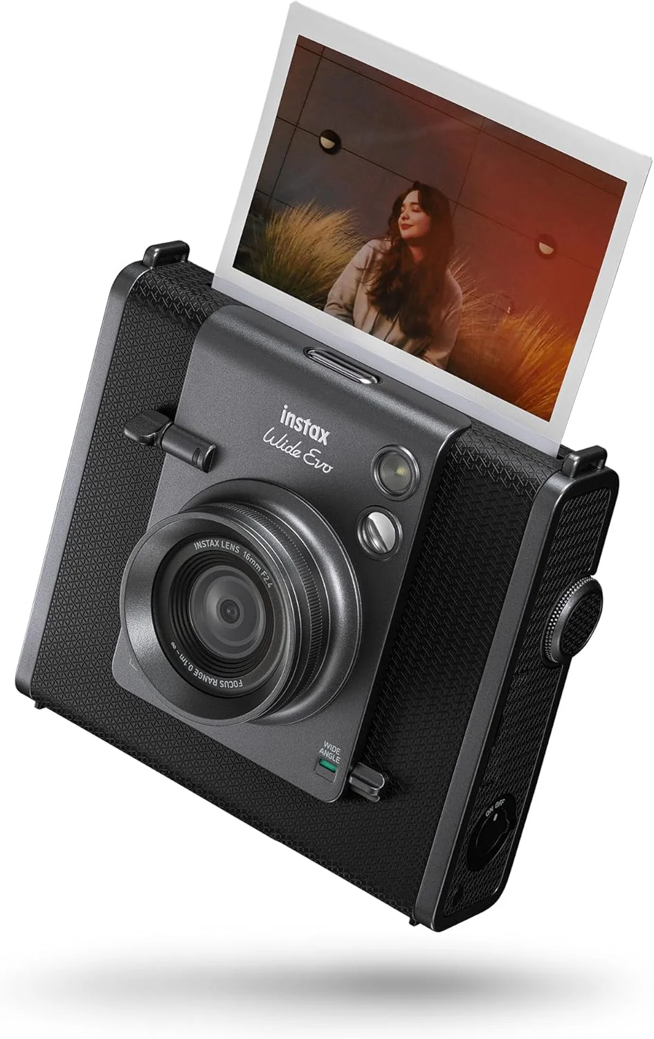Cámara Híbrida Fujifilm Instax WIDE Evo – Fotos Panorámicas con 100 Efectos, Sensor de 16MP y Pantalla LCD 3.5" - Image 8