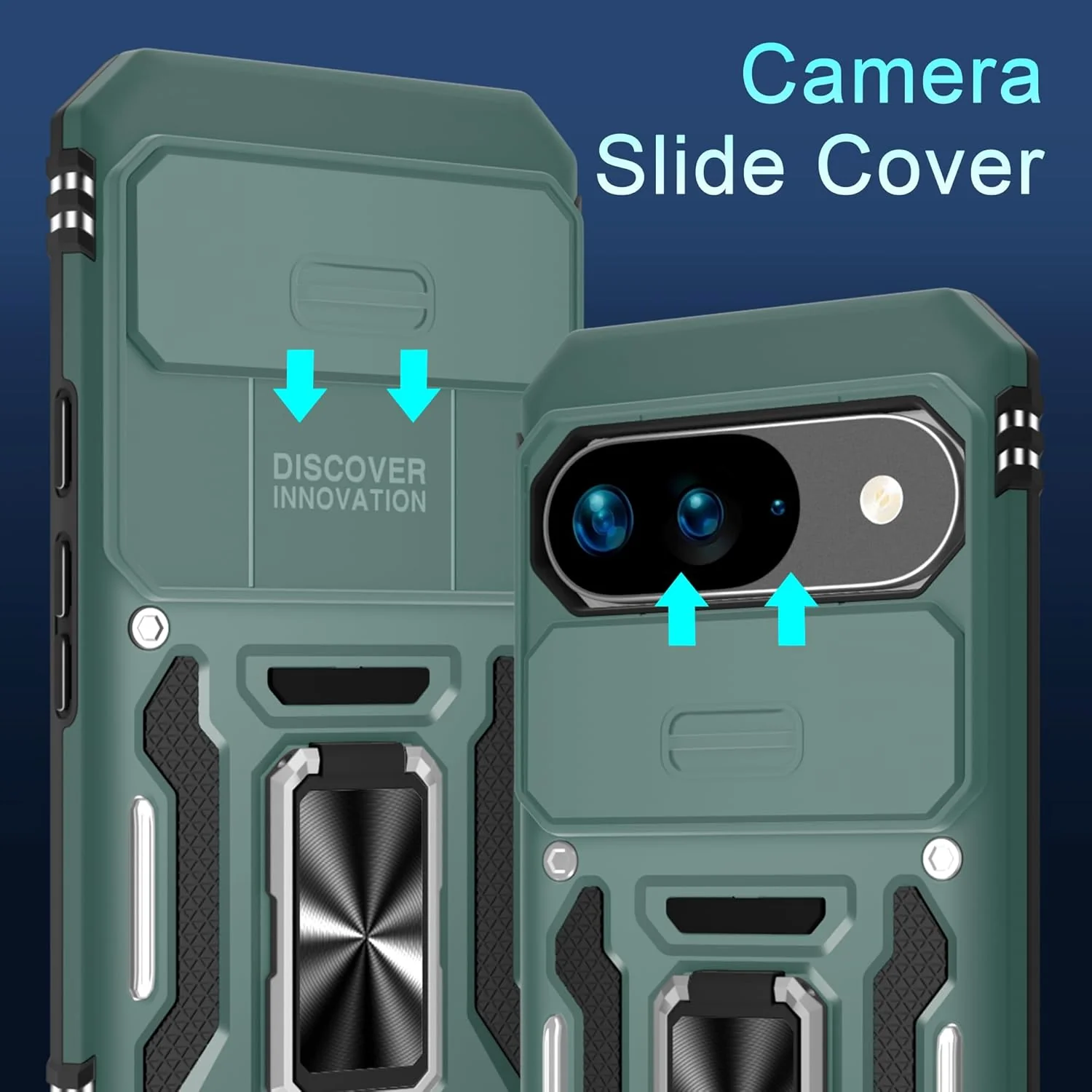 Carcasa Antichoques Grado Militar para Google Pixel 10 / 10 Pro con Soporte y Protector - Image 2
