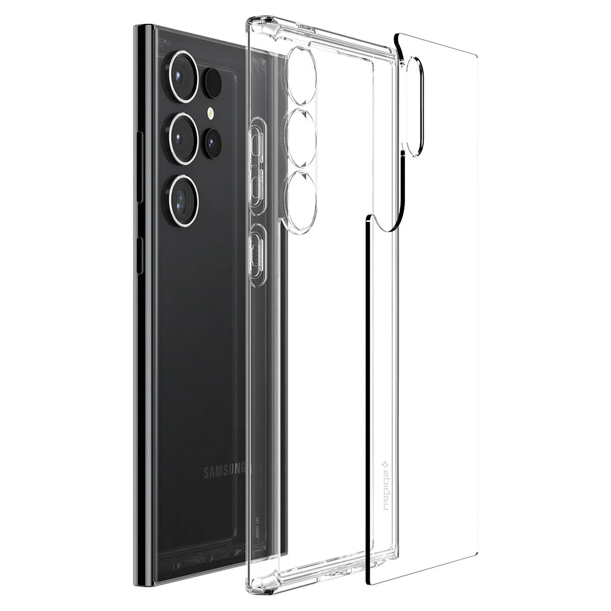 Carcasa Spigen S24 Ultra (protección militar) Transparente - Image 5