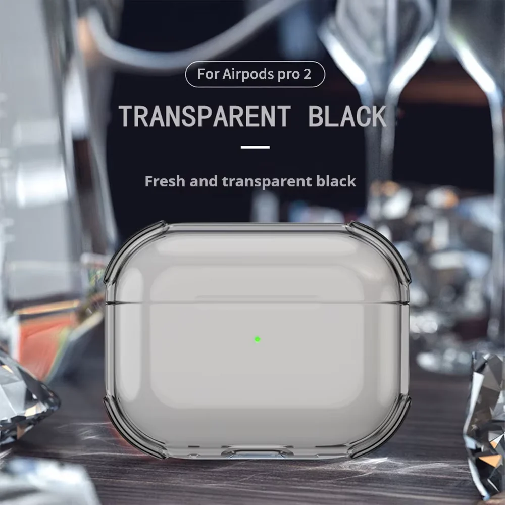 Carcasa Transparente Antigolpes para AirPods con Correa - Image 3