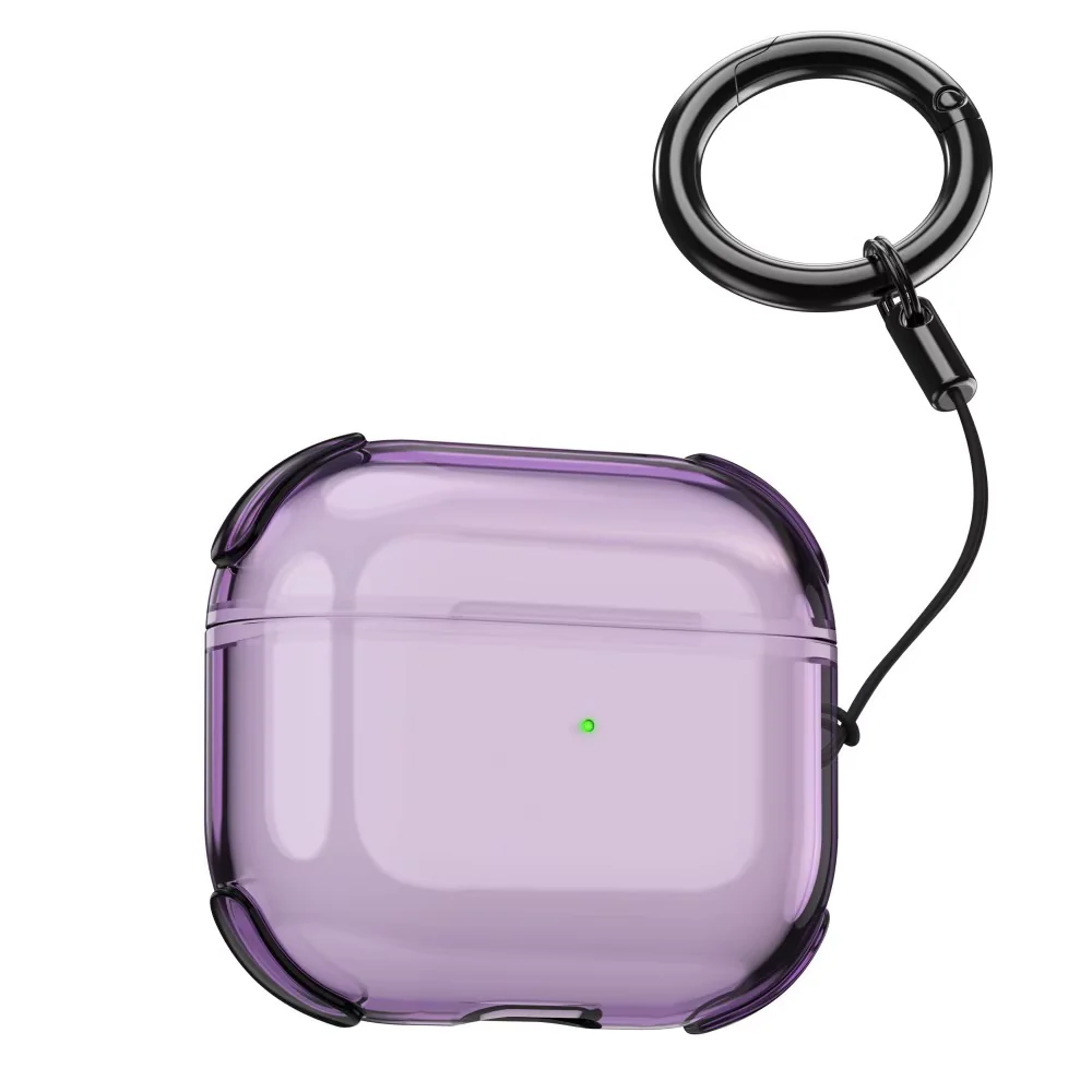 Carcasa Transparente Antigolpes para AirPods con Correa - Image 9