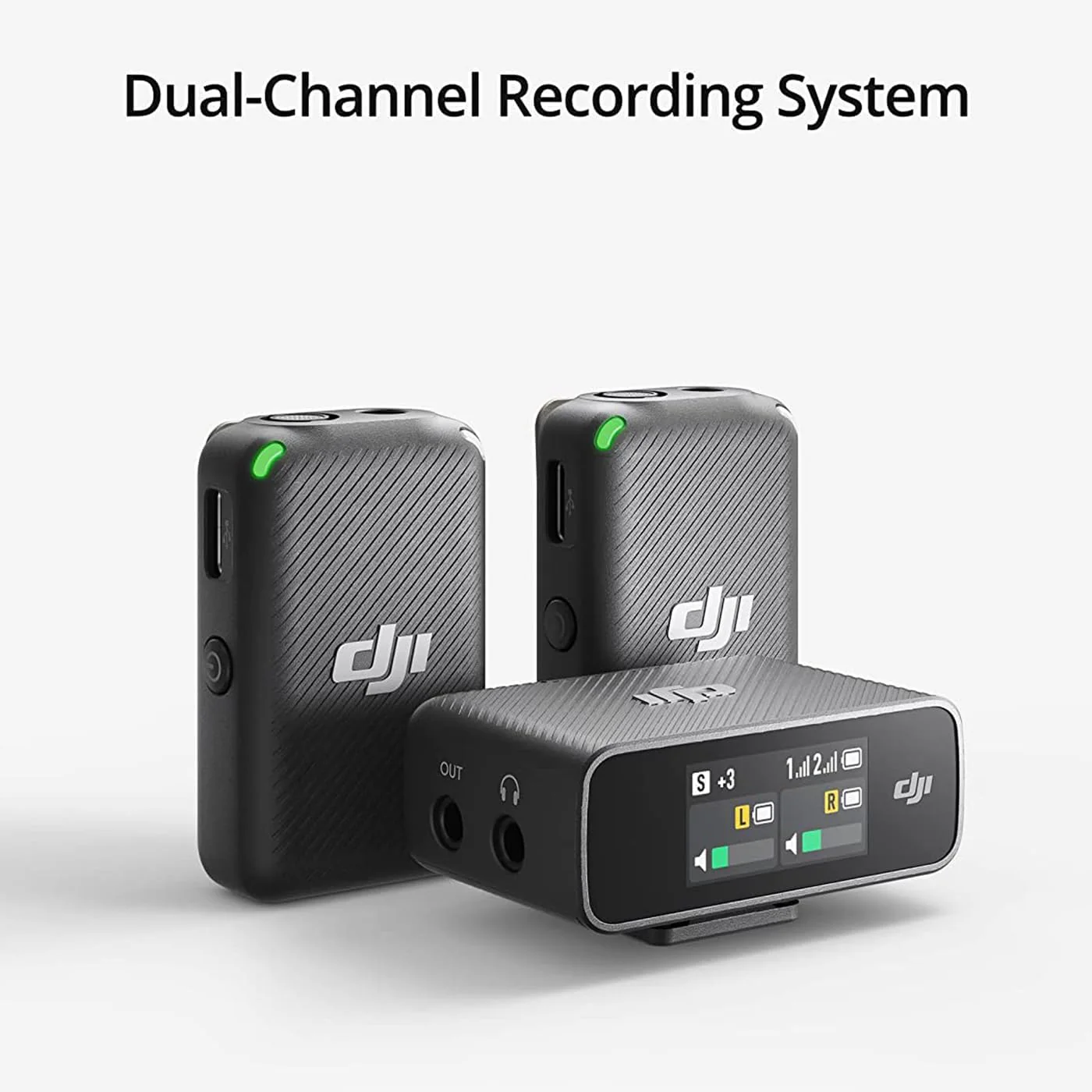DJI Kit Micrófono Inalámbrico y Grabadora de Audio con 2 Micrófonos Lavalier, Estuche Rígido Deco Gear 7" y Protección CPS - Image 5