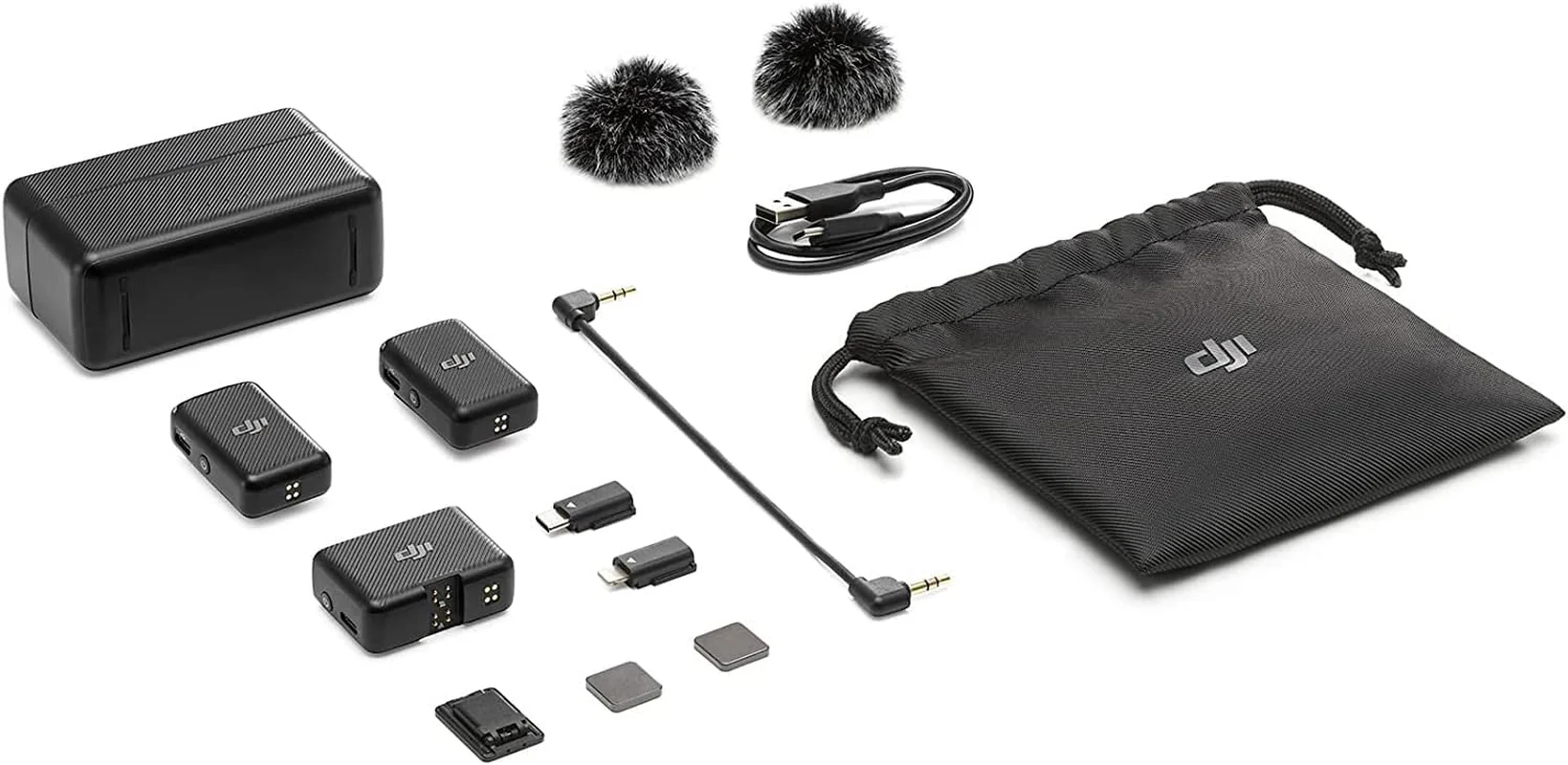 DJI Kit Micrófono Inalámbrico y Grabadora de Audio con 2 Micrófonos Lavalier, Estuche Rígido Deco Gear 7" y Protección CPS - Image 8