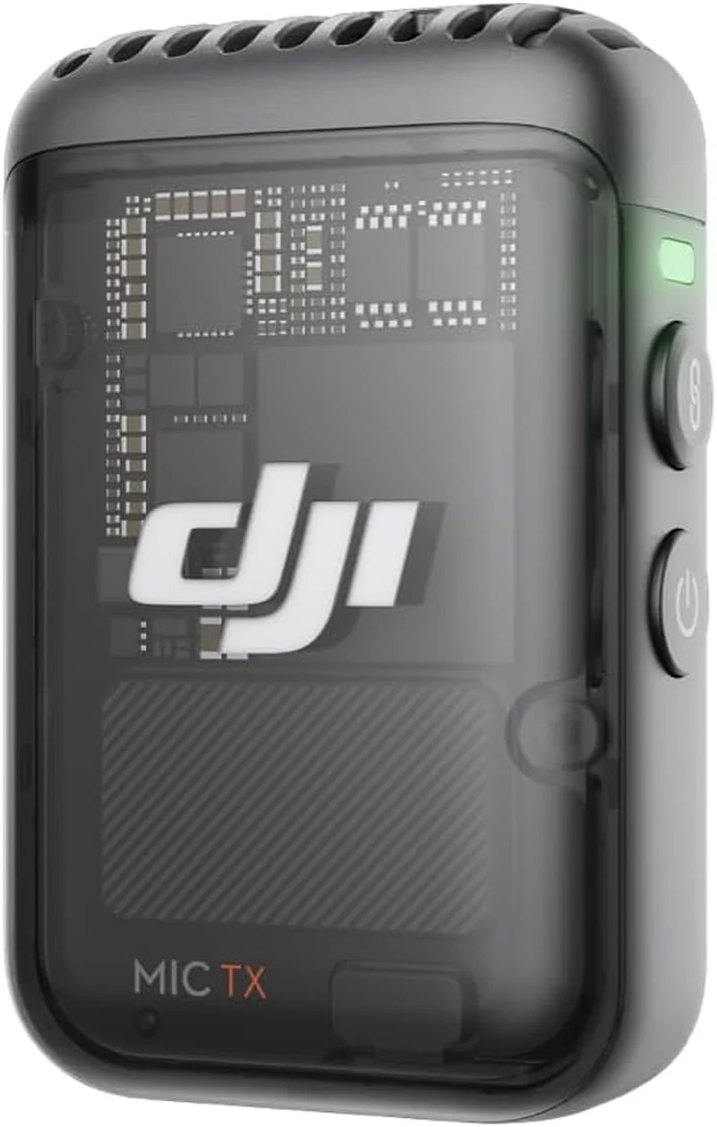 DJI Mic 2 (1 TX + 1 RX): Micrófono Inalámbrico con Cancelación de Ruido Inteligente, Grabación Flotante 32-Bit y Rango de 250m - Image 10