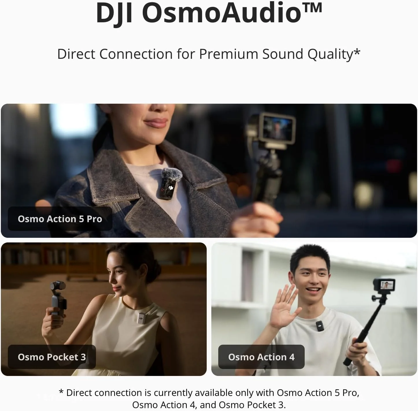 DJI Mic 2 (1 TX + 1 RX): Micrófono Inalámbrico con Cancelación de Ruido Inteligente, Grabación Flotante 32-Bit y Rango de 250m - Image 7