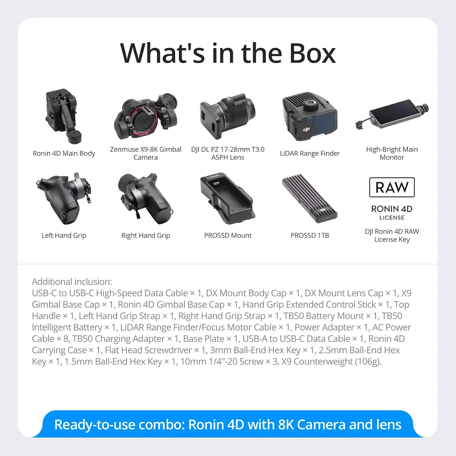 DJI Ronin 4D - Cámara de cine de fotograma completo de 8K - Image 5