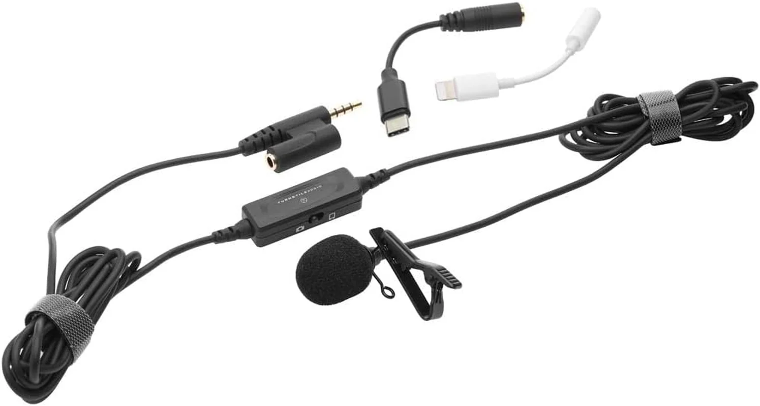 DJI Sistema Micrófono Inalámbrico Dual (2 TX) y Grabadora Digital 2.4 GHz, con 2 Micrófonos Lavalier TASL500 para Cámara y Smartphone (falta multilocations) - Image 7