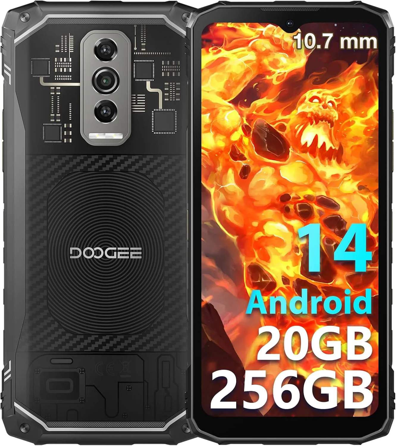 DOOGEE Blade 10 Ultra (2025) Version Global Celular Indestructible Diseño Ligero, 256GB y Cámara 50MP - Image 8