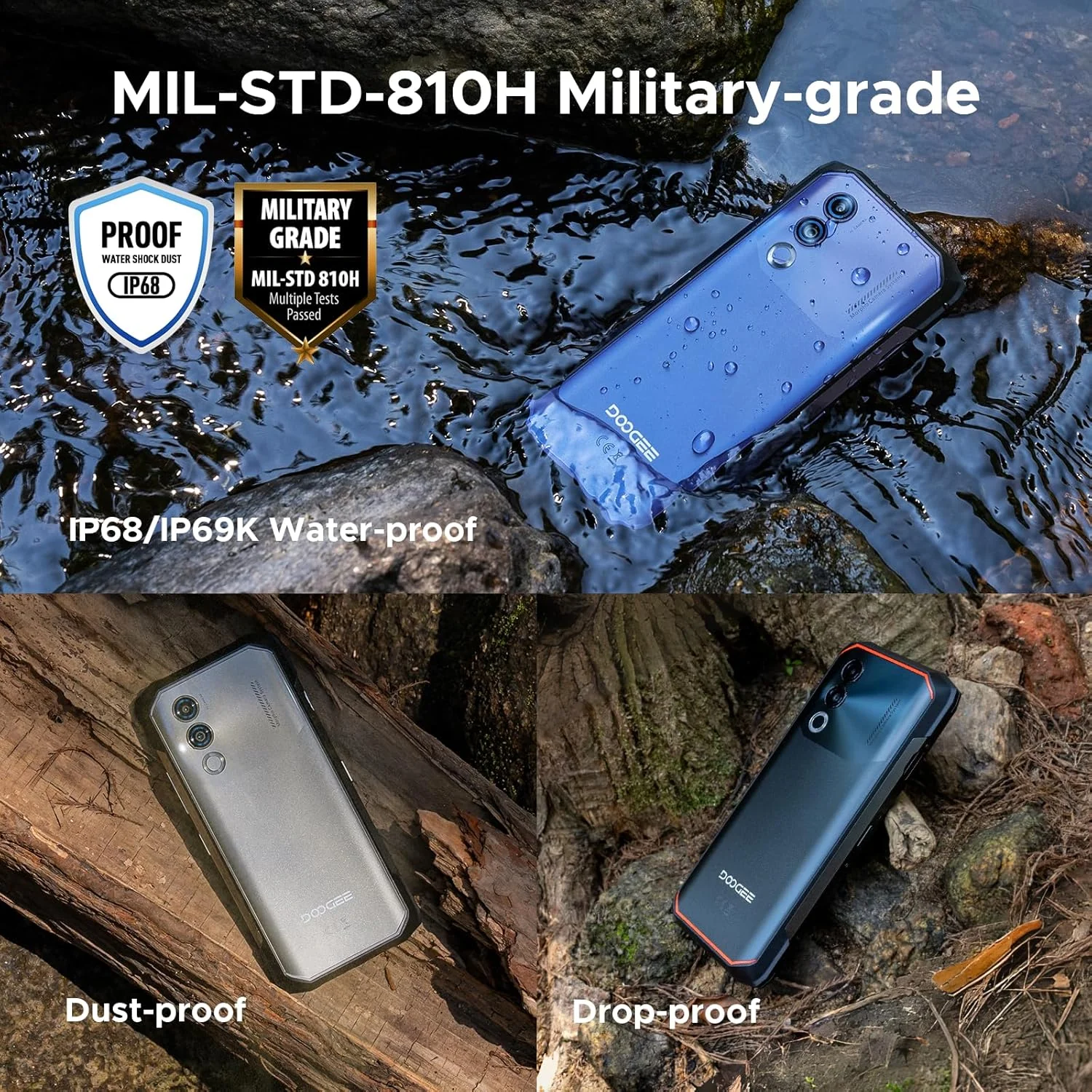 DOOGEE Blade 20 Version Global Celular Indestructible Batería Gigante 10300mAh y Android 15 | 128GB - Image 8
