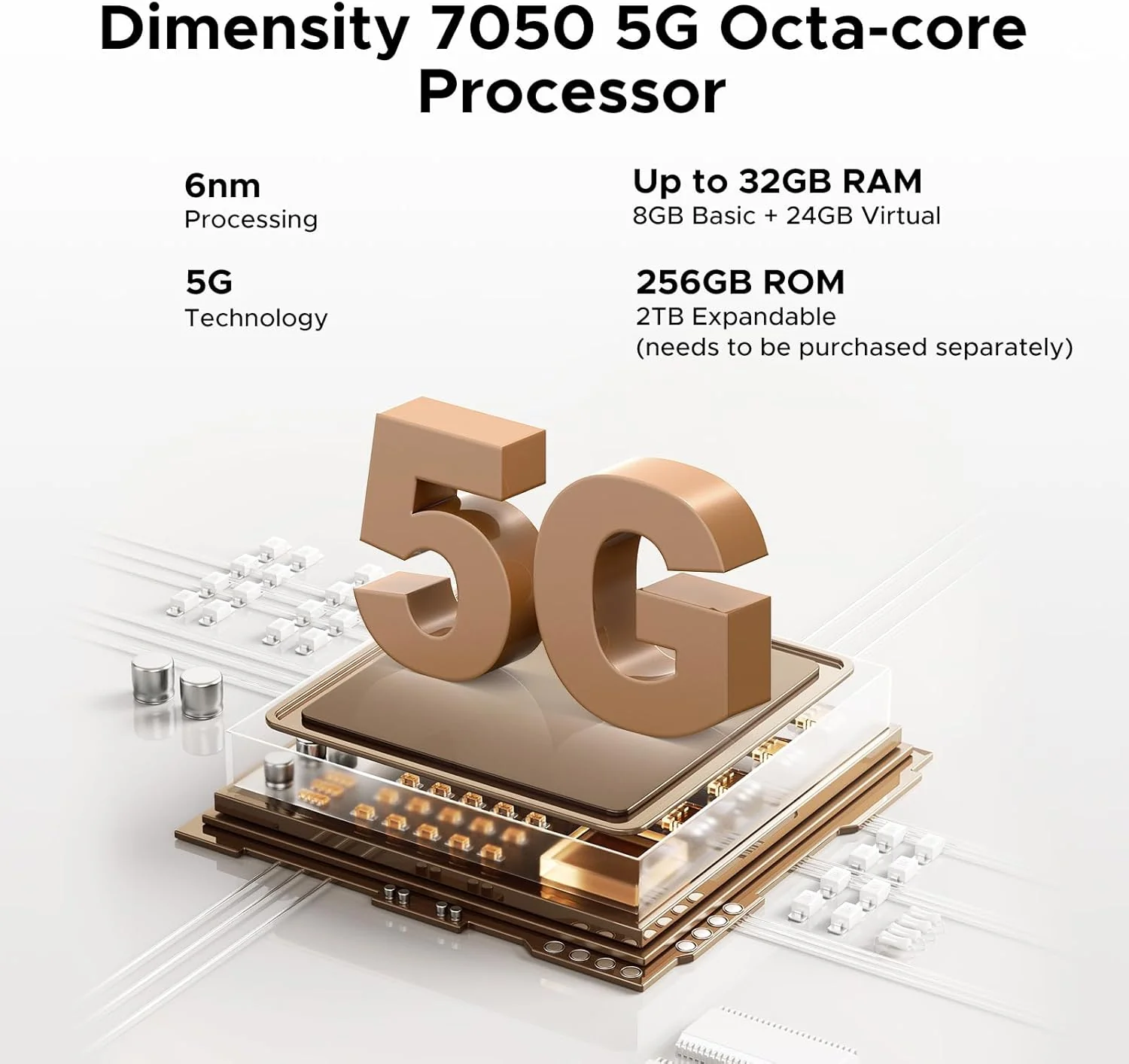 DOOGEE Blade 20 Turbo 5G Version Global Celular Indestructible Batería 10300mAh con IA y 32GB RAM | Android 15 - Image 2