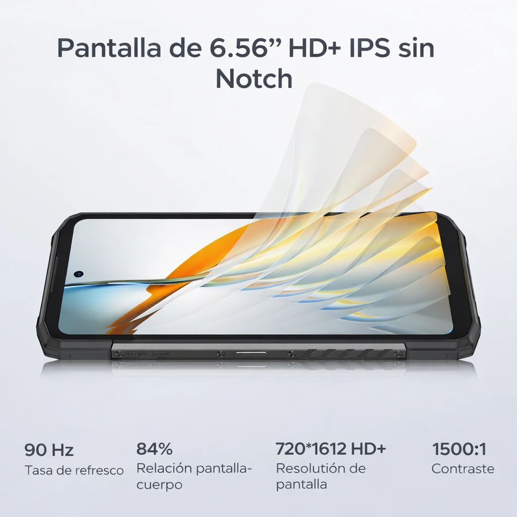 DOOGEE Fire 6 Version Global - Celular Indestructible con Cámara Térmica | 10400mAh y 16GB RAM - Image 7