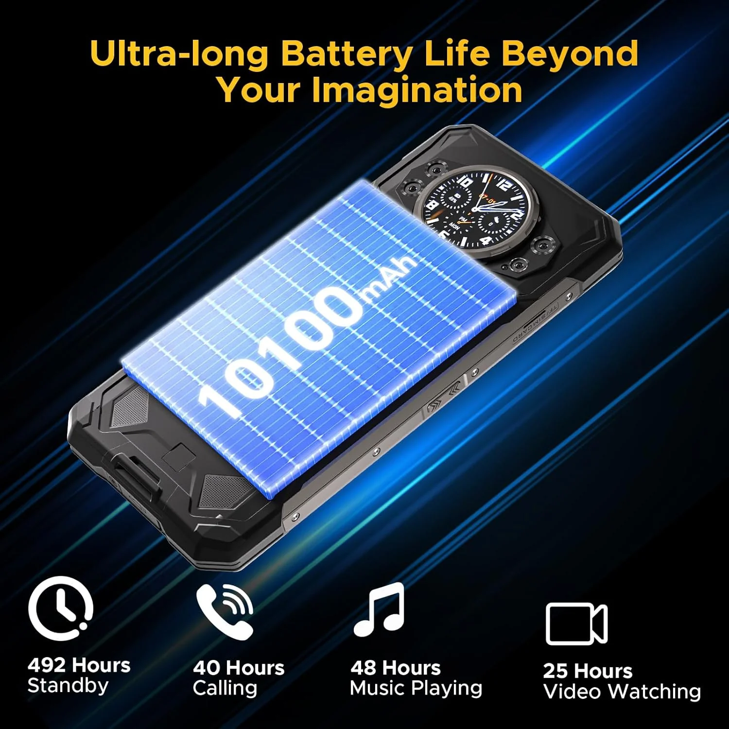 DOOGEE S200 5G Version Global Celular Indestructible Doble Pantalla, Visión Nocturna y 10100mAh - Image 7