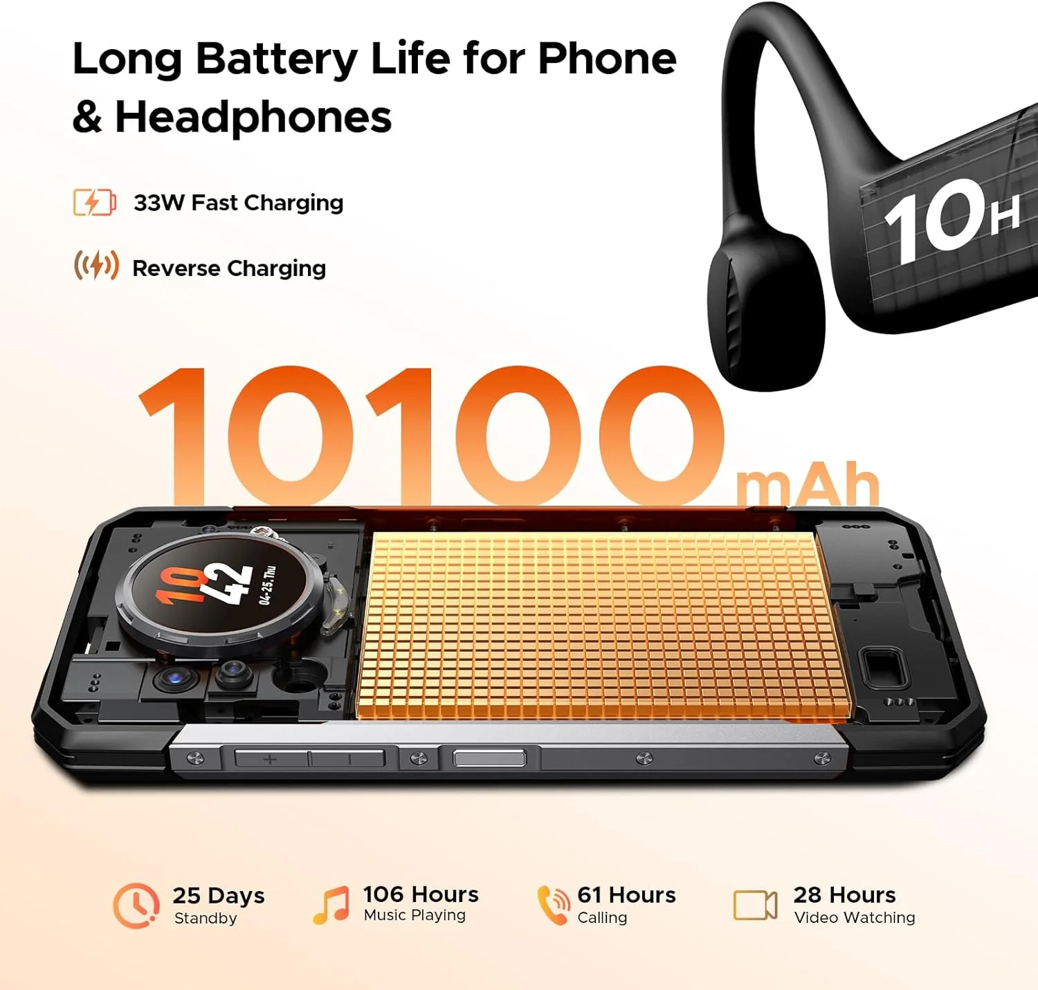 DOOGEE S200 5G Version Global Celular Indestructible Android 16, 100MP y Visión Nocturna (Doble Pantalla) - Image 6
