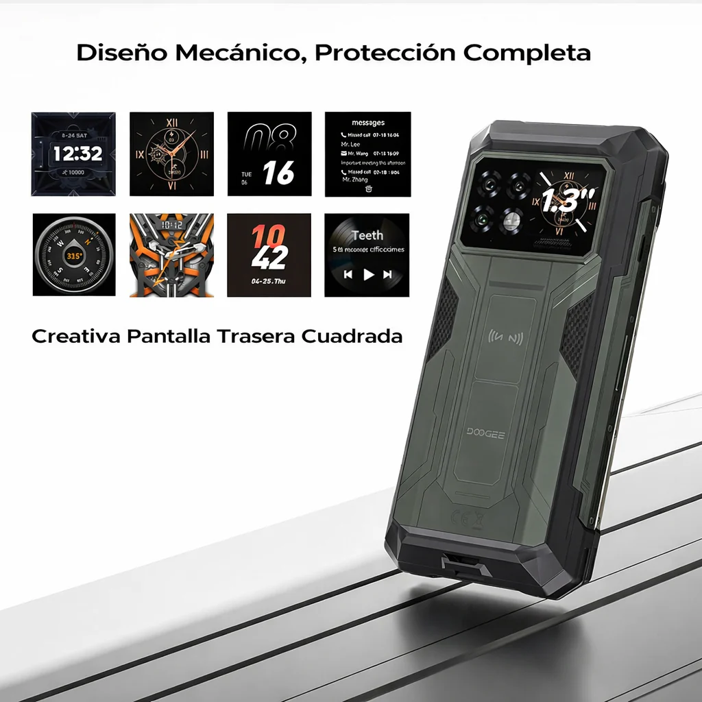 DOOGEE S200 Max 5G Version Global - Celular Indestructible 22000mAh con Pantalla Trasera | 36GB+512GB - Image 8