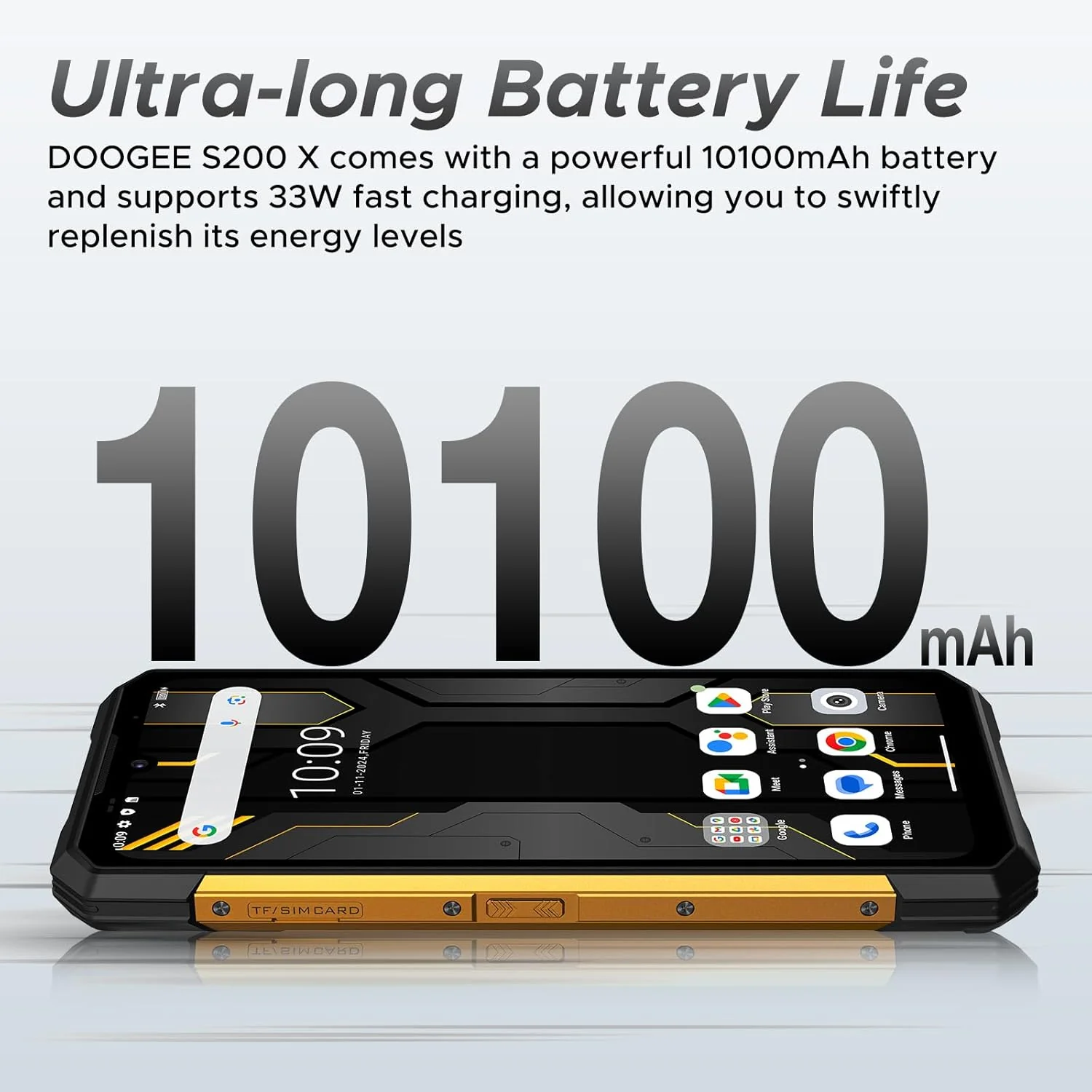 DOOGEE S200 X (2025) 5G Version Global Celular Indestructible con Camara de 100MP + Visión Nocturna, 10100mAh y Doble Pantalla - Image 8