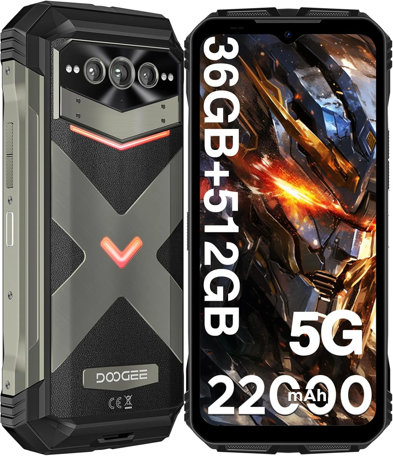 DOOGEE V Max Plus Version Global Celular Indestructible con Cámara 200MP | 22000mAh y 36GB - Image 8