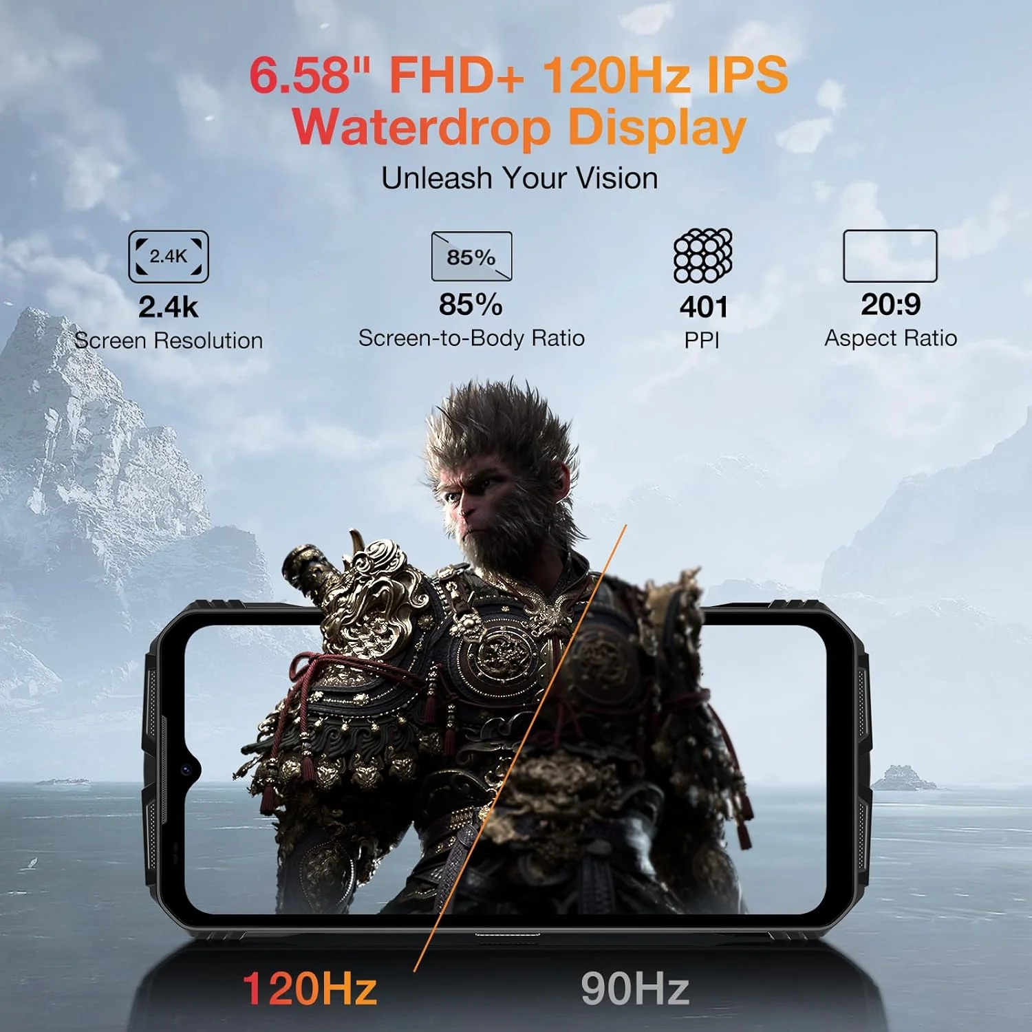 DOOGEE V MAX PRO 5G Version Global - Celular Indestructible con Batería 22000mAh | 32GB+512GB y 108MP - Image 6