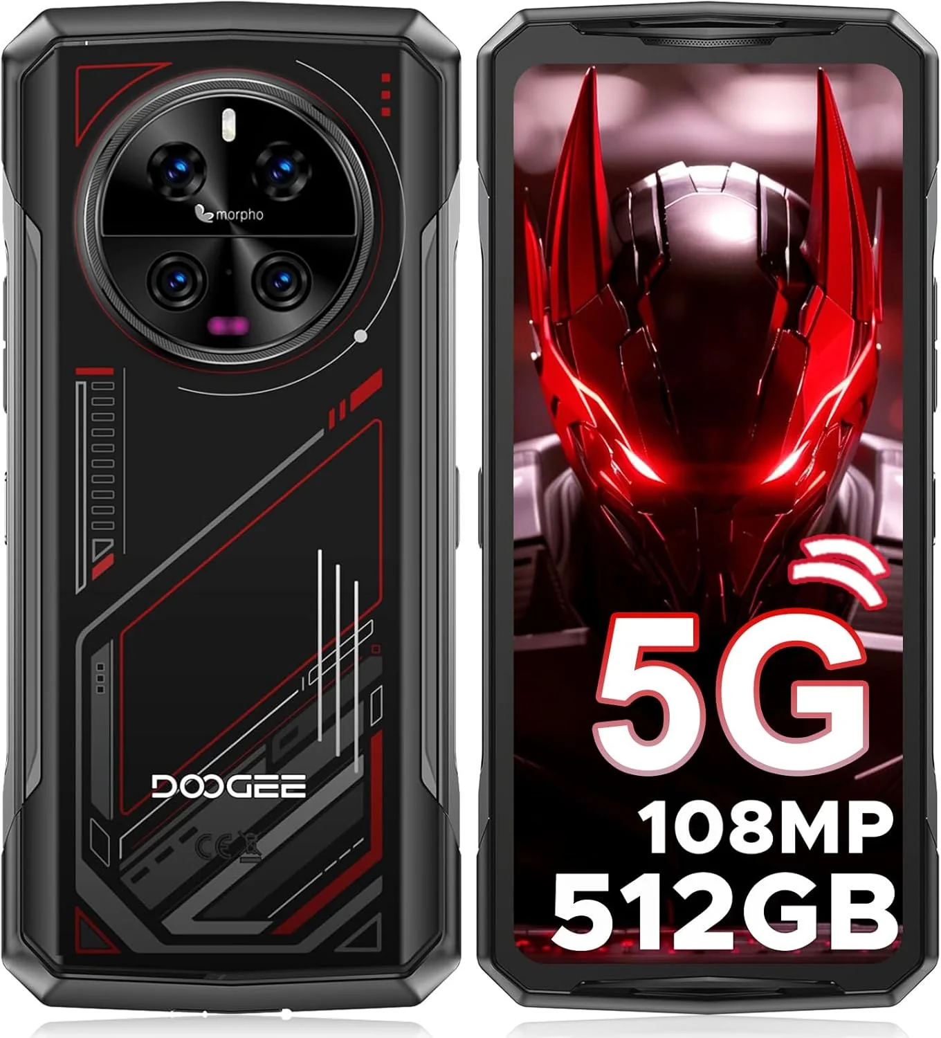 DOOGEE V40 5G Version Global - Celular Indestructible (4nm) con WiFi 6E | 32GB RAM y 512GB - Image 10
