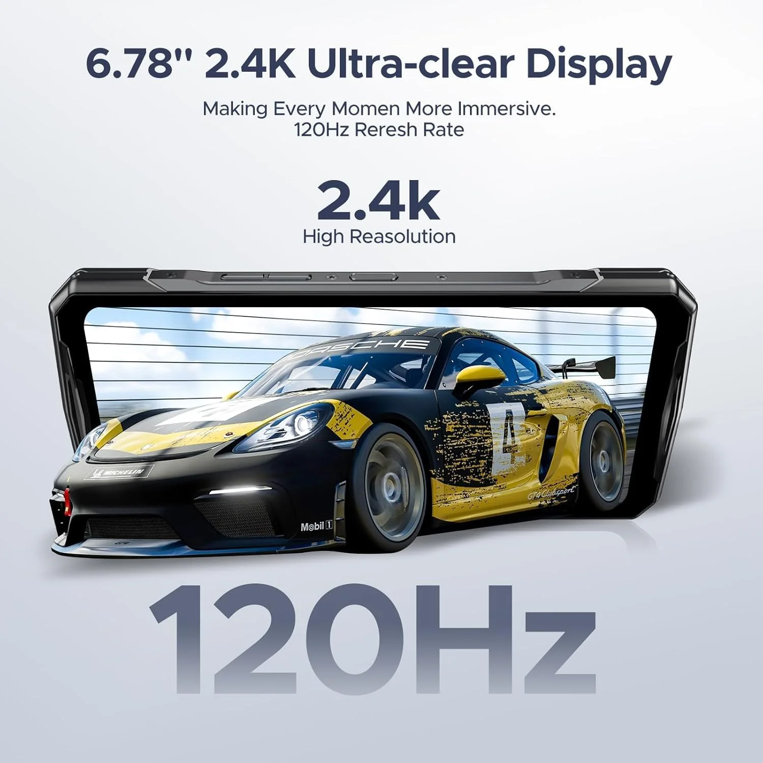 DOOGEE V40 5G Version Global - Celular Indestructible (4nm) con WiFi 6E | 32GB RAM y 512GB - Image 4