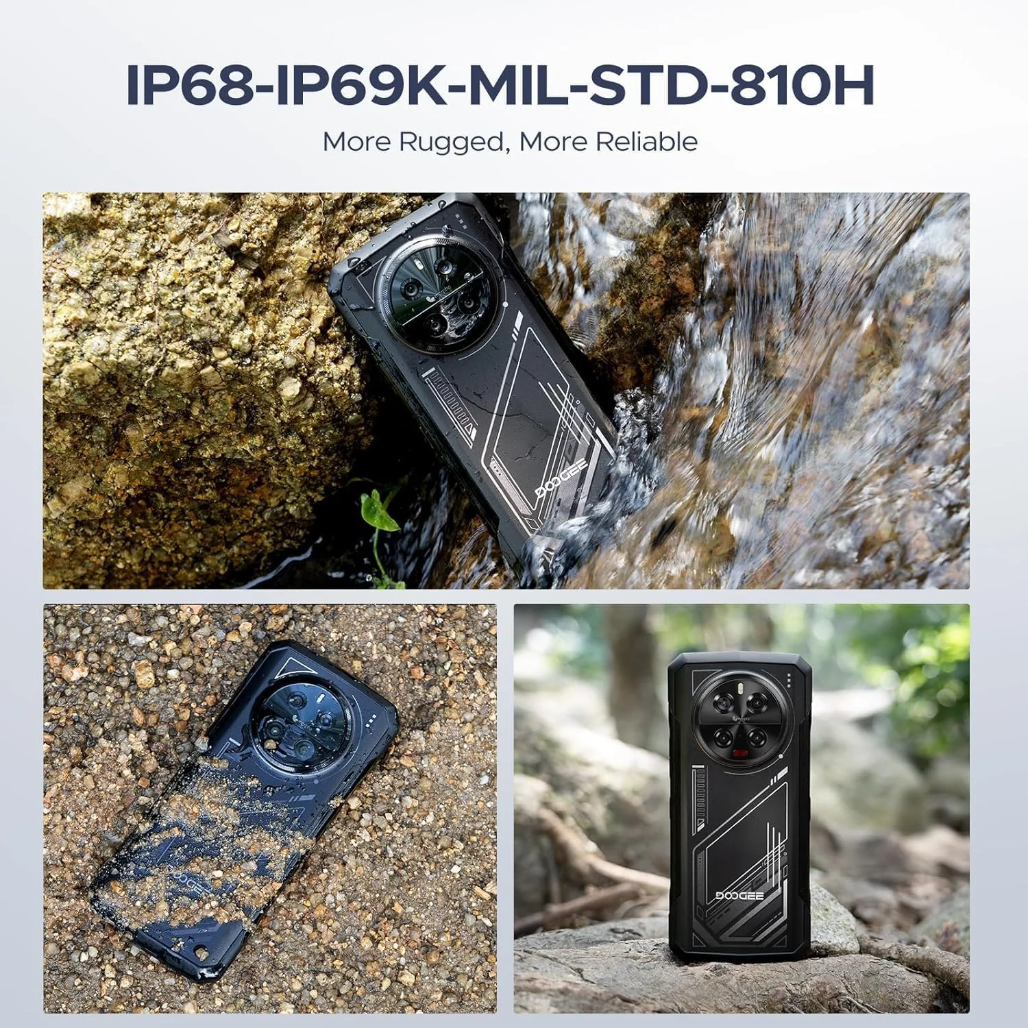 DOOGEE V40 5G Version Global - Celular Indestructible (4nm) con WiFi 6E | 32GB RAM y 512GB - Image 6