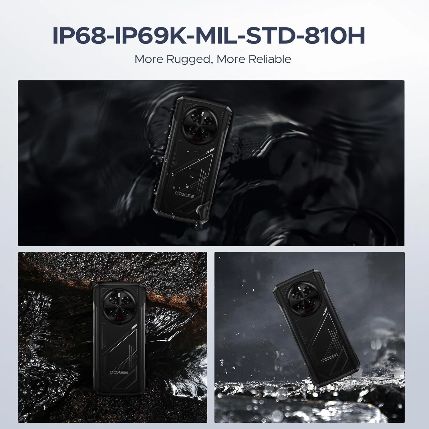DOOGEE V40 5G Version Global - Celular Indestructible (4nm) con WiFi 6E | 32GB RAM y 512GB - Image 9