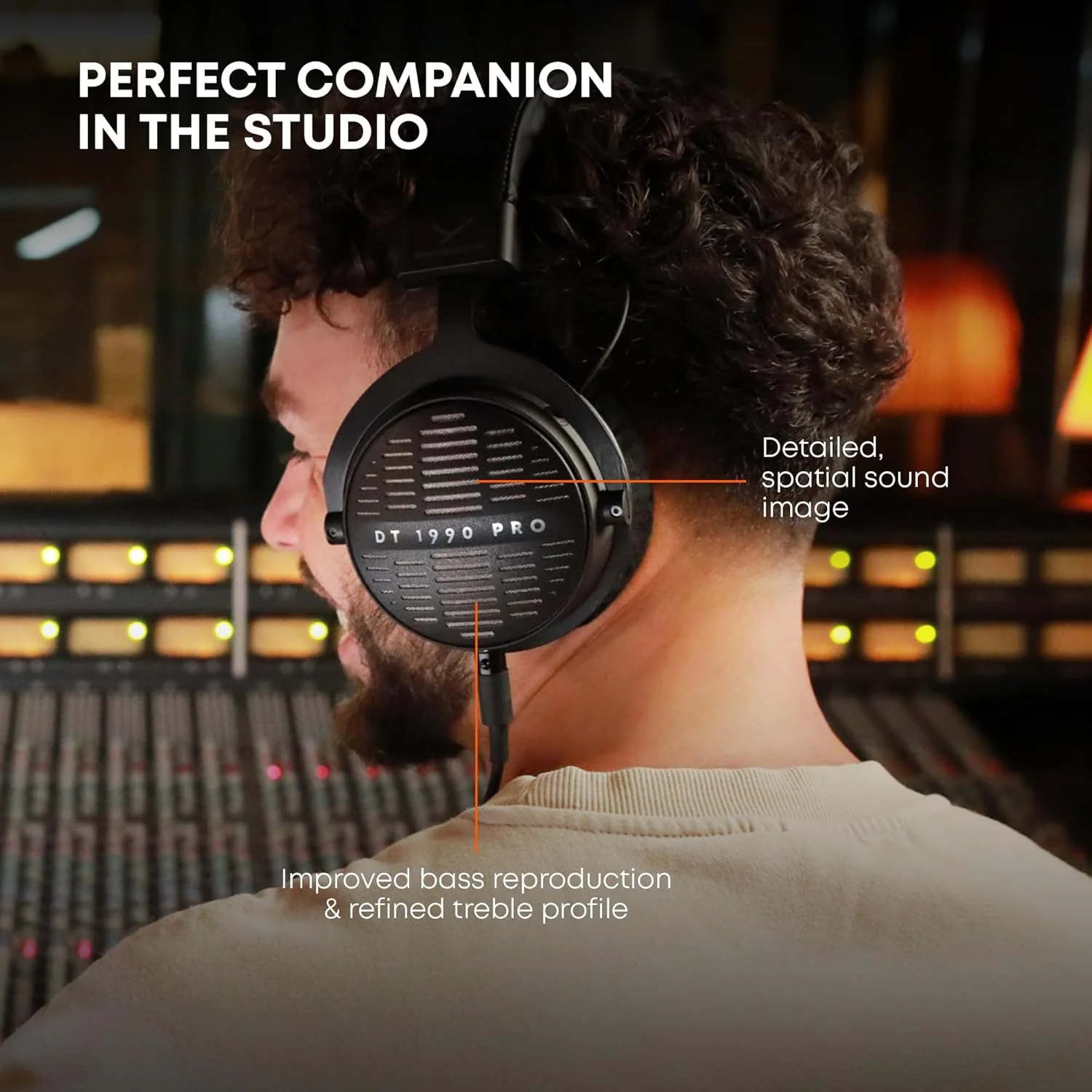 DT 1990 PRO MKII Premium Tesla Studio Headphones for Mixing, Mastering and Editing (Open) - Image 5