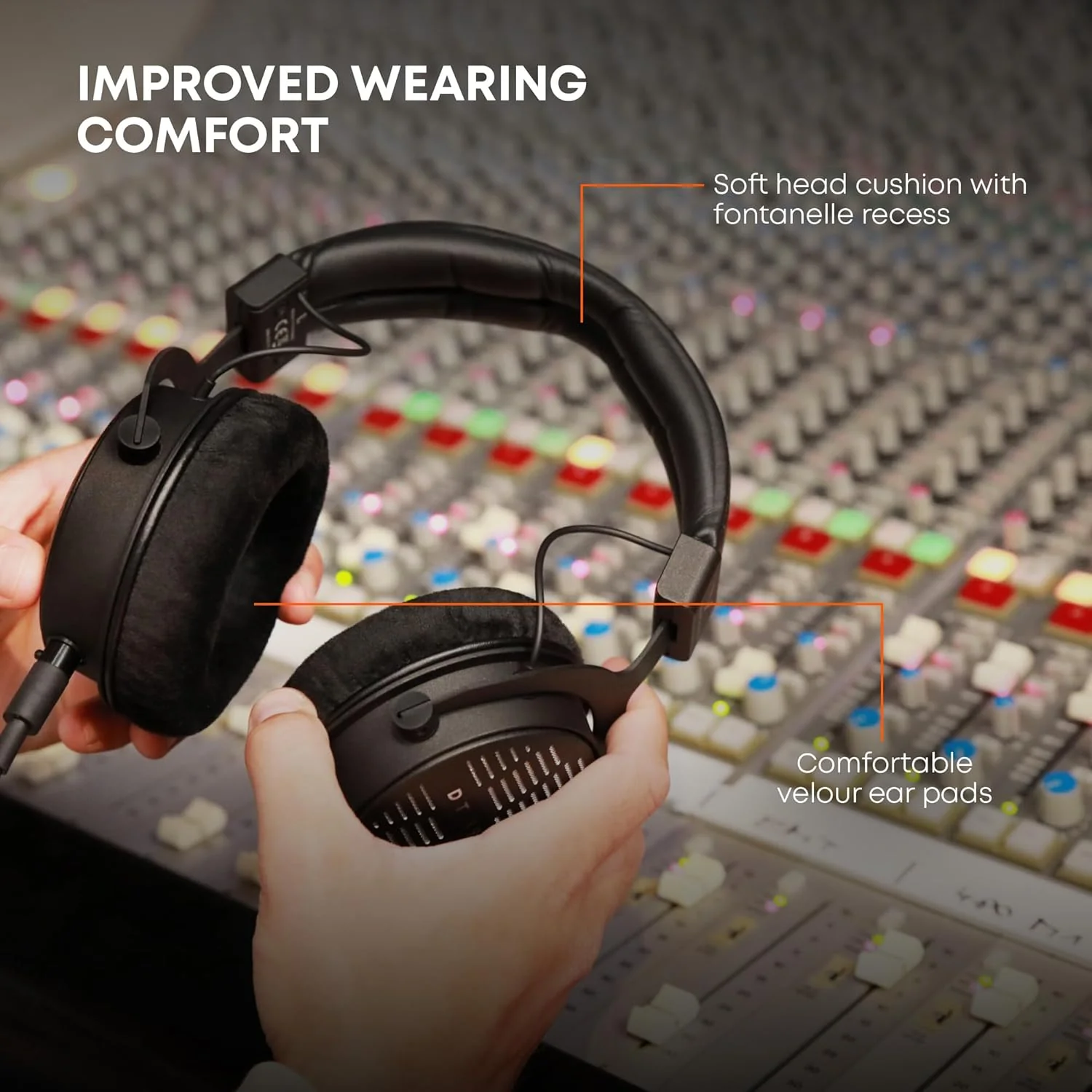 DT 1990 PRO MKII Premium Tesla Studio Headphones for Mixing, Mastering and Editing (Open) - Image 7