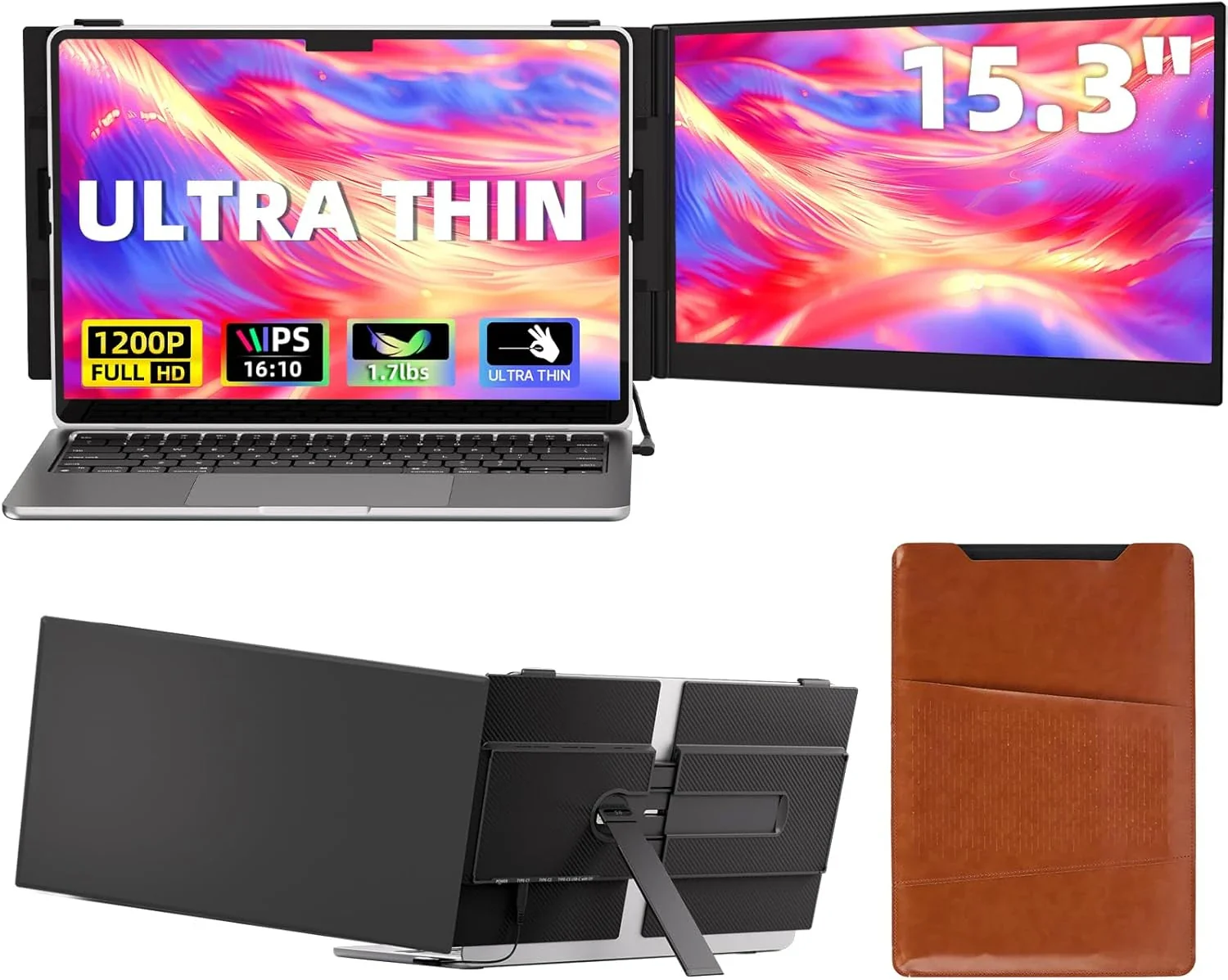 Extensor de Pantalla Dual Larksmile para Laptop