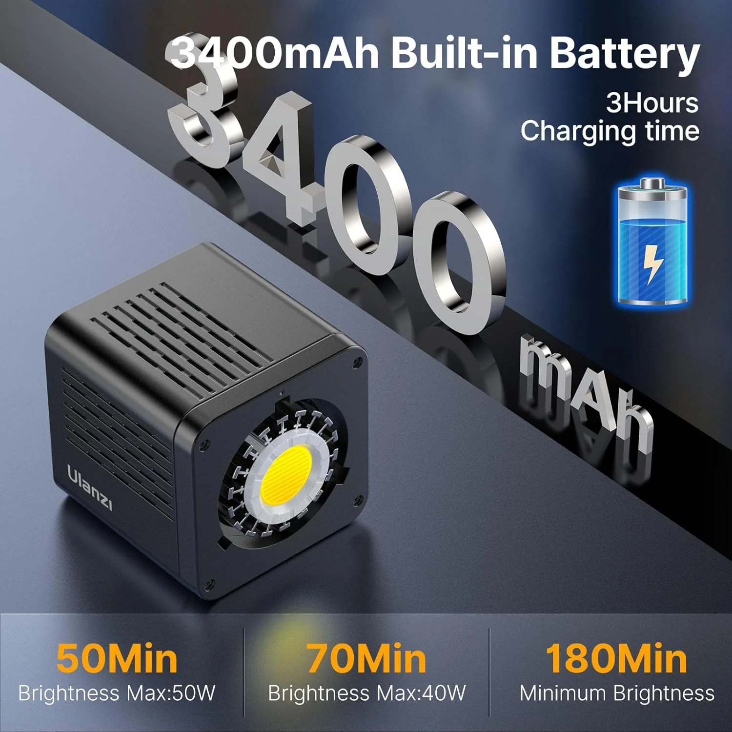 Ulanzi L023 - Luz de video LED Pro de 40 W - Image 7
