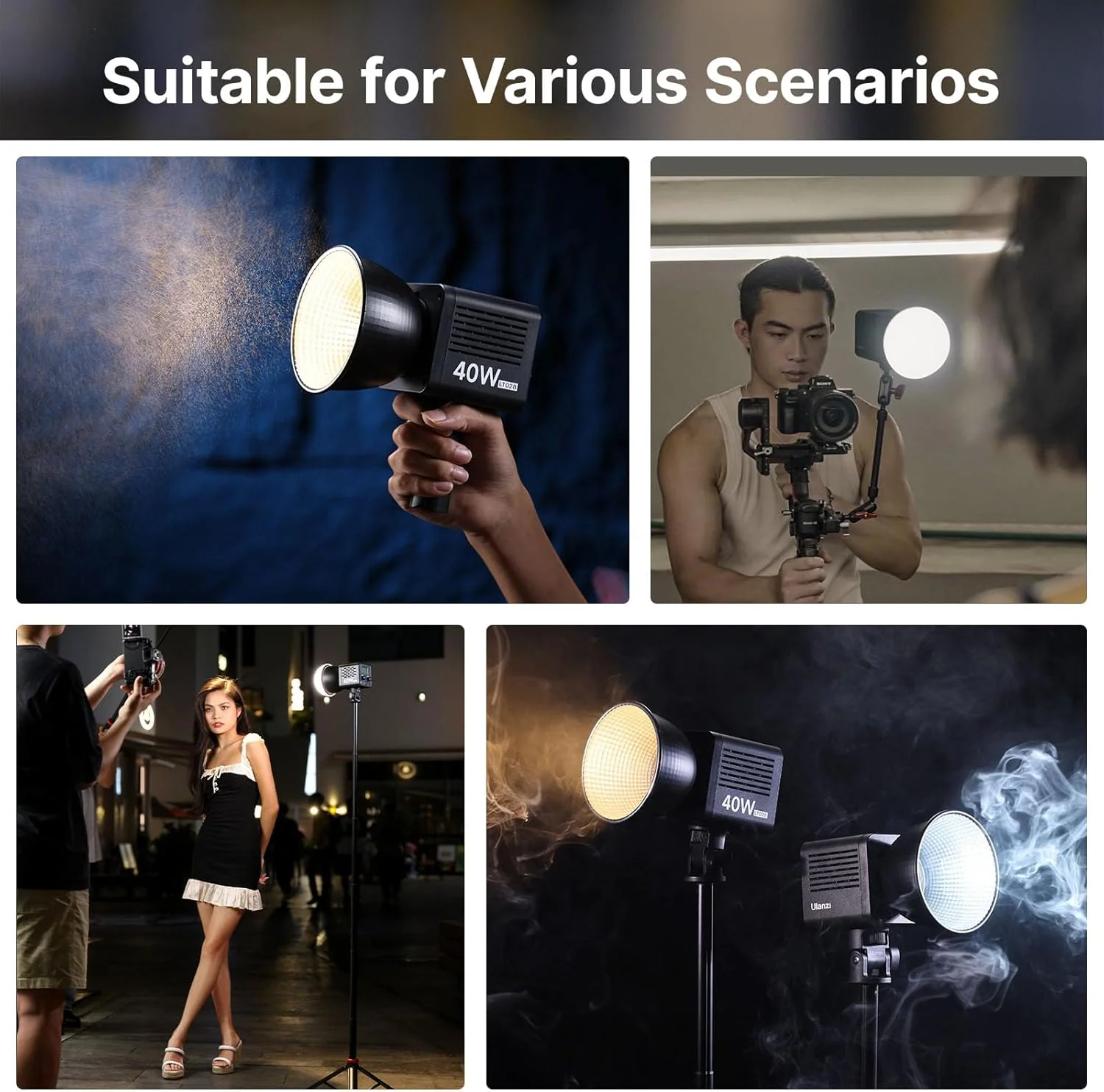 Ulanzi L023 - Luz de video LED Pro de 40 W - Image 9