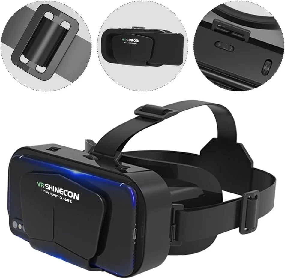 Gafas de realidad virtual 3D con soporte para 360 grados de panorama - Image 4