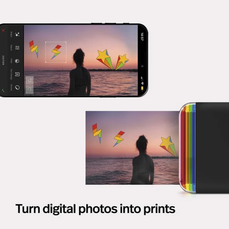 Polaroid Hi-Print 2x3: Imprime tus Fotos del Móvil al Instante - Bluetooth y Papel Autoadhesivo - Image 5