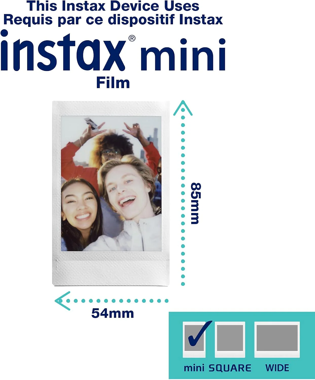 Cámara Instantánea Fujifilm Instax Mini 41 – Diseño Retro Texturizado con Corrección de Paralaje y Exposición Automática - Image 7