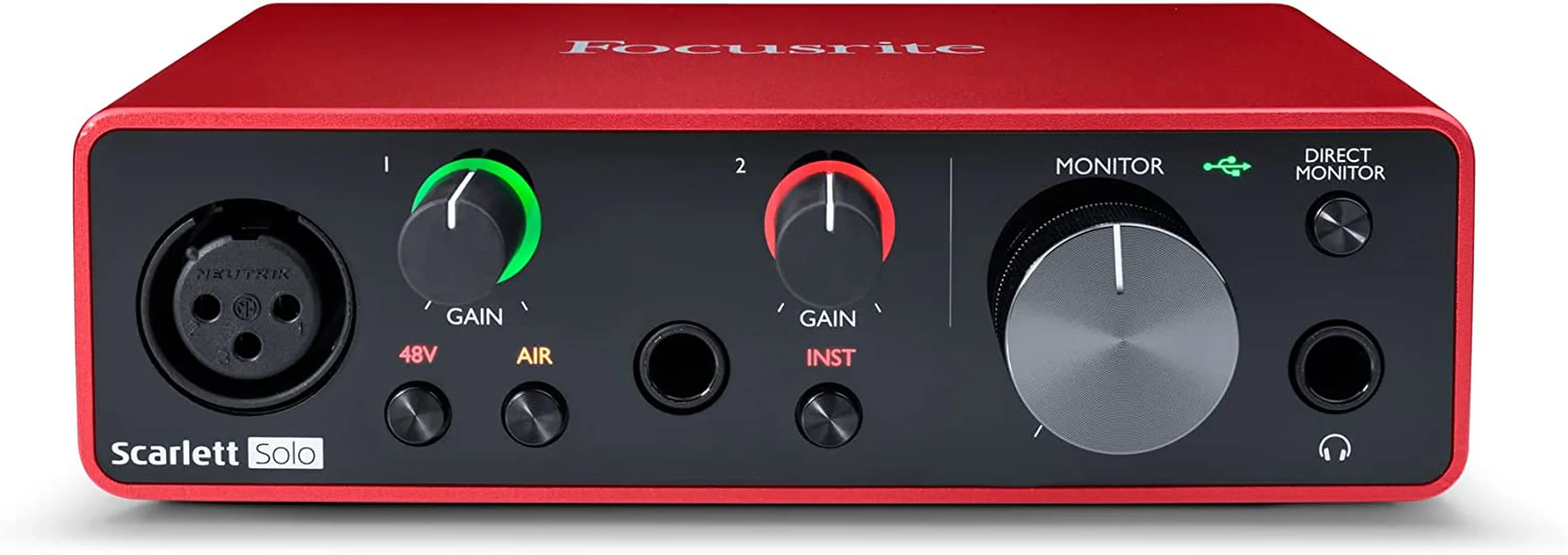 Interfaz de Audio Focusrite Scarlett Solo 4th Gen – Rango Dinámico 120dB, Modo Air y Suite de Software - Image 8