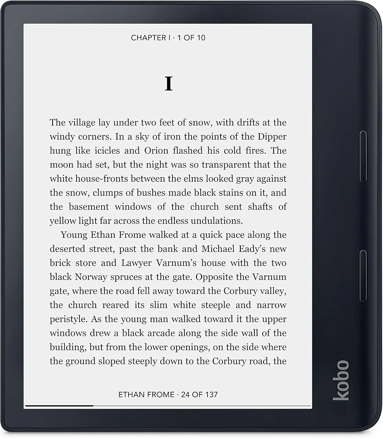 Kobo Sage Lector Electrónico de 8” HD, a Prueba de Agua (Waterproof), Reducción de Luz Azul y Bluetooth