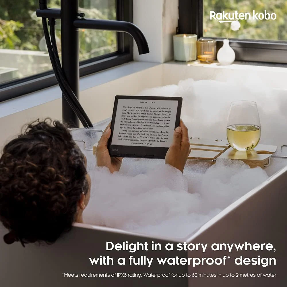 Kobo Sage Lector Electrónico de 8” HD, a Prueba de Agua (Waterproof), Reducción de Luz Azul y Bluetooth - Image 8