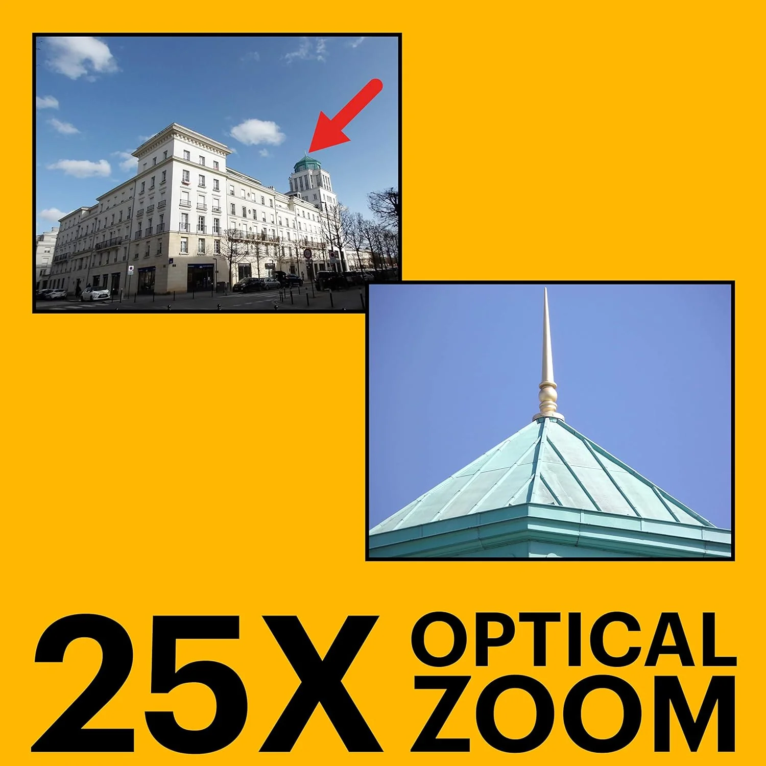 Kodak Cámara Bridge PIXPRO AZ255 – 16MP CMOS con Zoom Óptico 25x, OIS y Pilas AA - Image 3