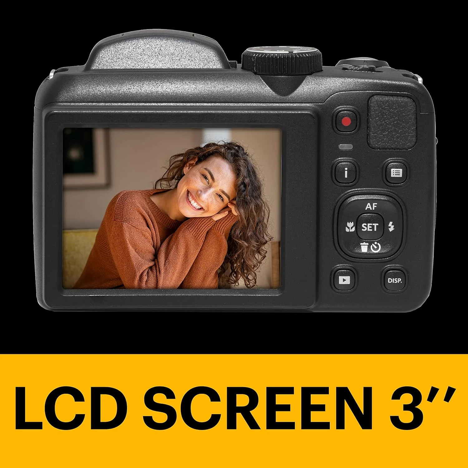 Kodak Cámara Bridge PIXPRO AZ255 – 16MP CMOS con Zoom Óptico 25x, OIS y Pilas AA - Image 5